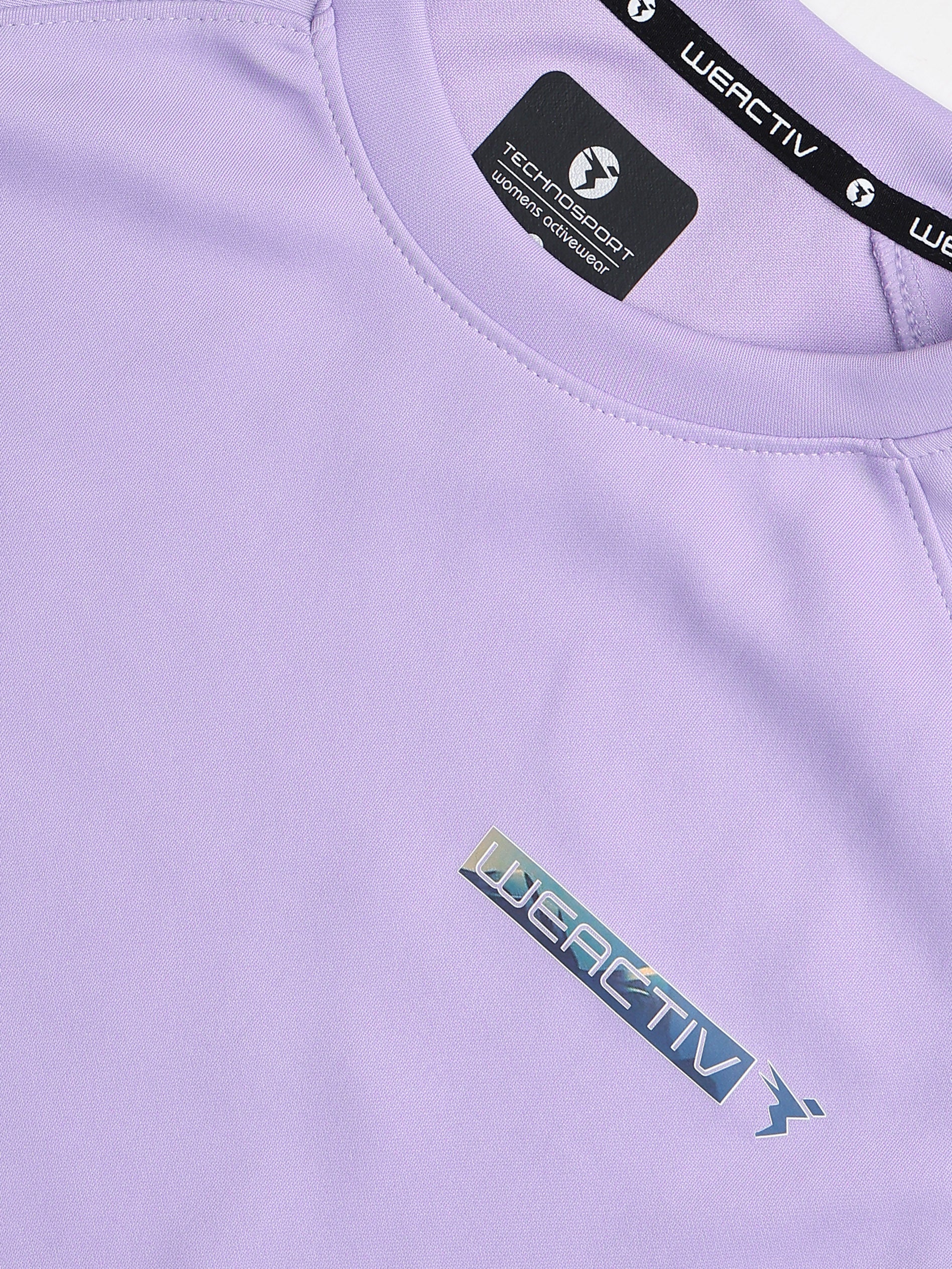 Women Printed Slim Fit Crew Neck Pullover with ELASTO PLUS - Image 7