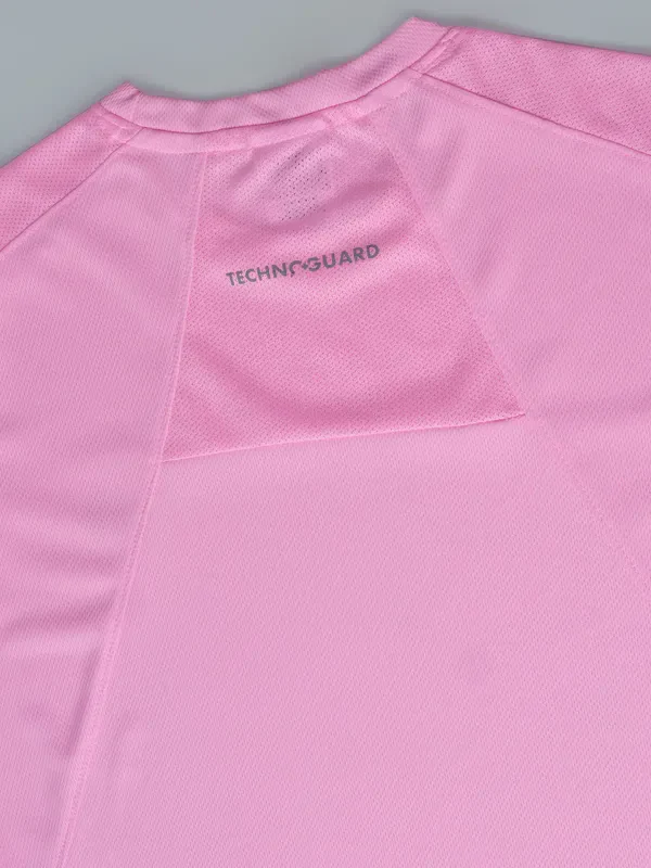 Women Solid Slim Fit Crew Neck T-shirt with TECHNO COOL - Image 9