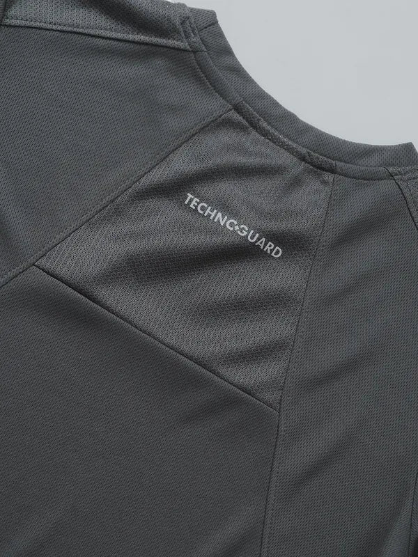 Women Solid Slim Fit Crew Neck T-shirt with TECHNO COOL - Image 8