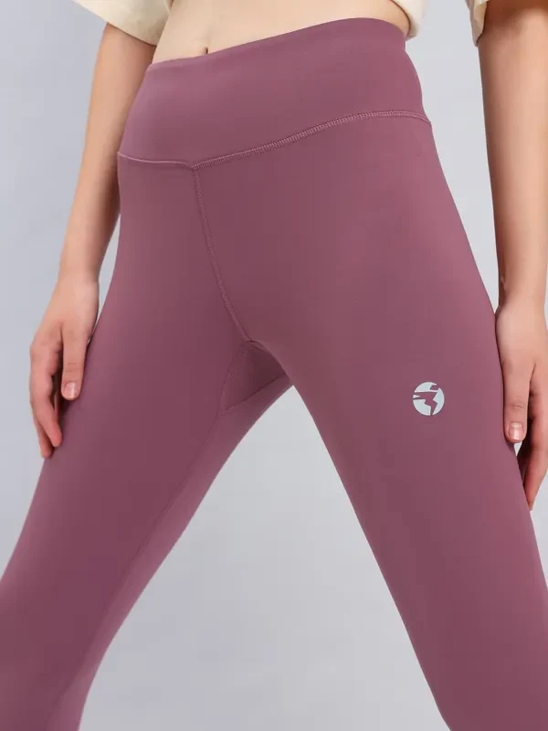 Women Solid Slim Fit Tights with ELASTO PLUS - Image 5