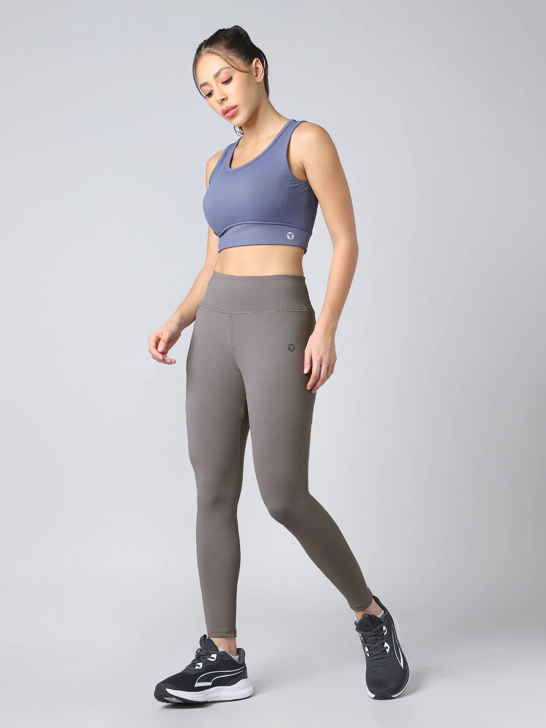 Women Solid Slim Fit Tights with ELASTO PLUS - Image 6