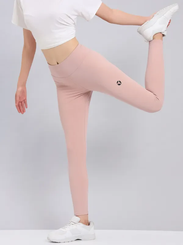 Women Solid Slim Fit Tights with ELASTO PLUS - Image 2
