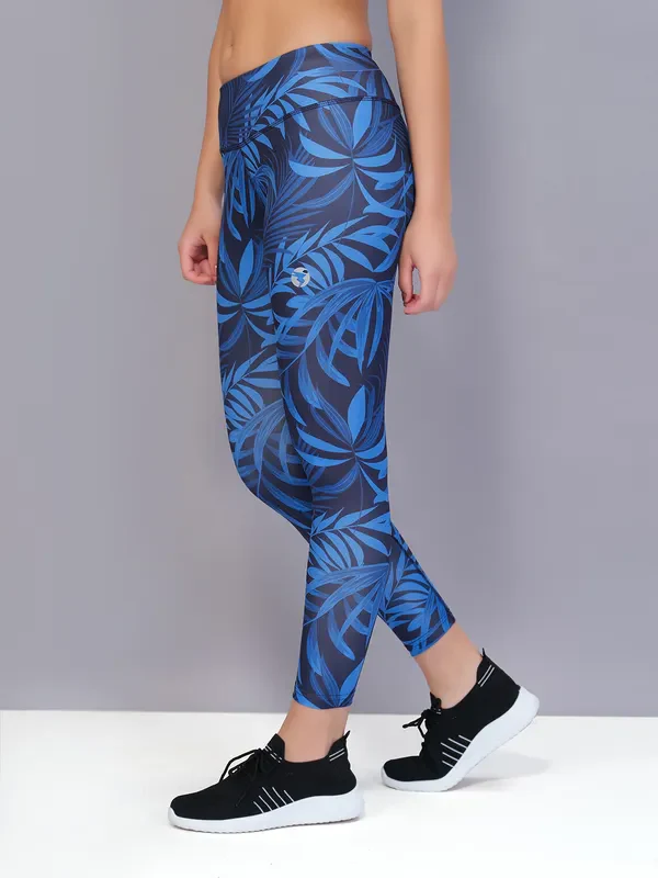 Women Printed Slim Fit Tights with TECHNO COOL - Image 4