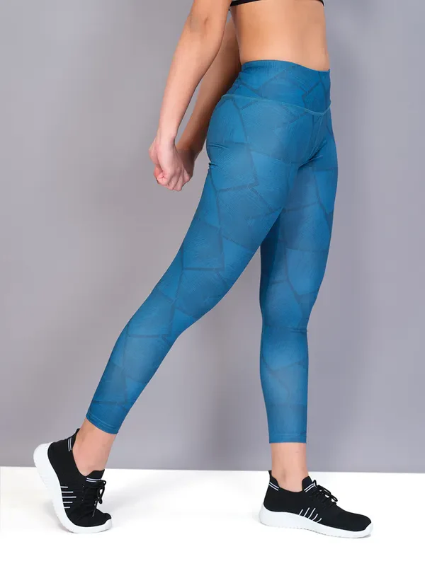 Women Printed Slim Fit Tights with TECHNO COOL - Image 4