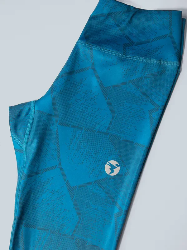 Women Printed Slim Fit Tights with TECHNO COOL - Image 8