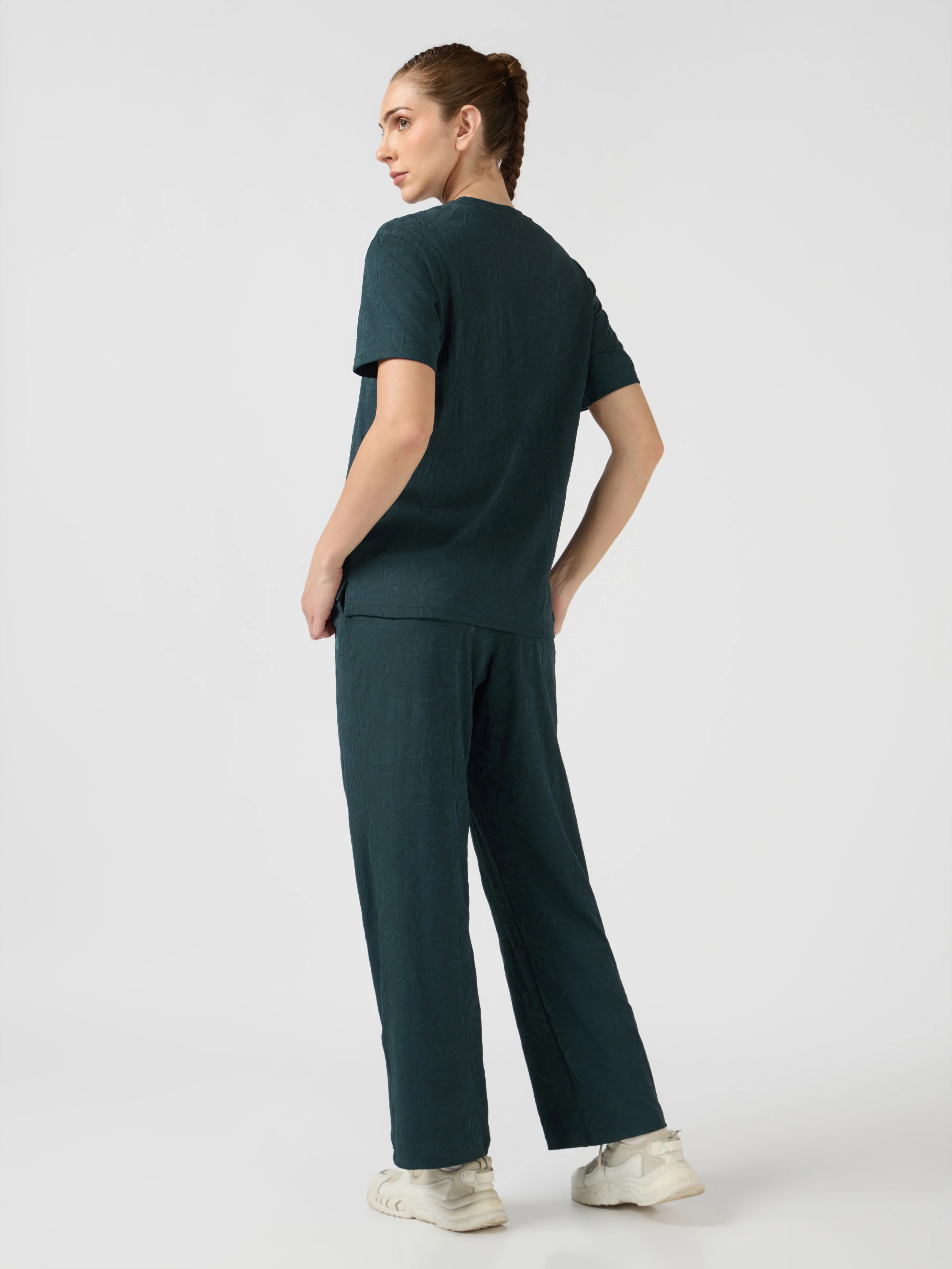Women Co-Ord Casual Athleisure Lounge Wear Set - Image 3