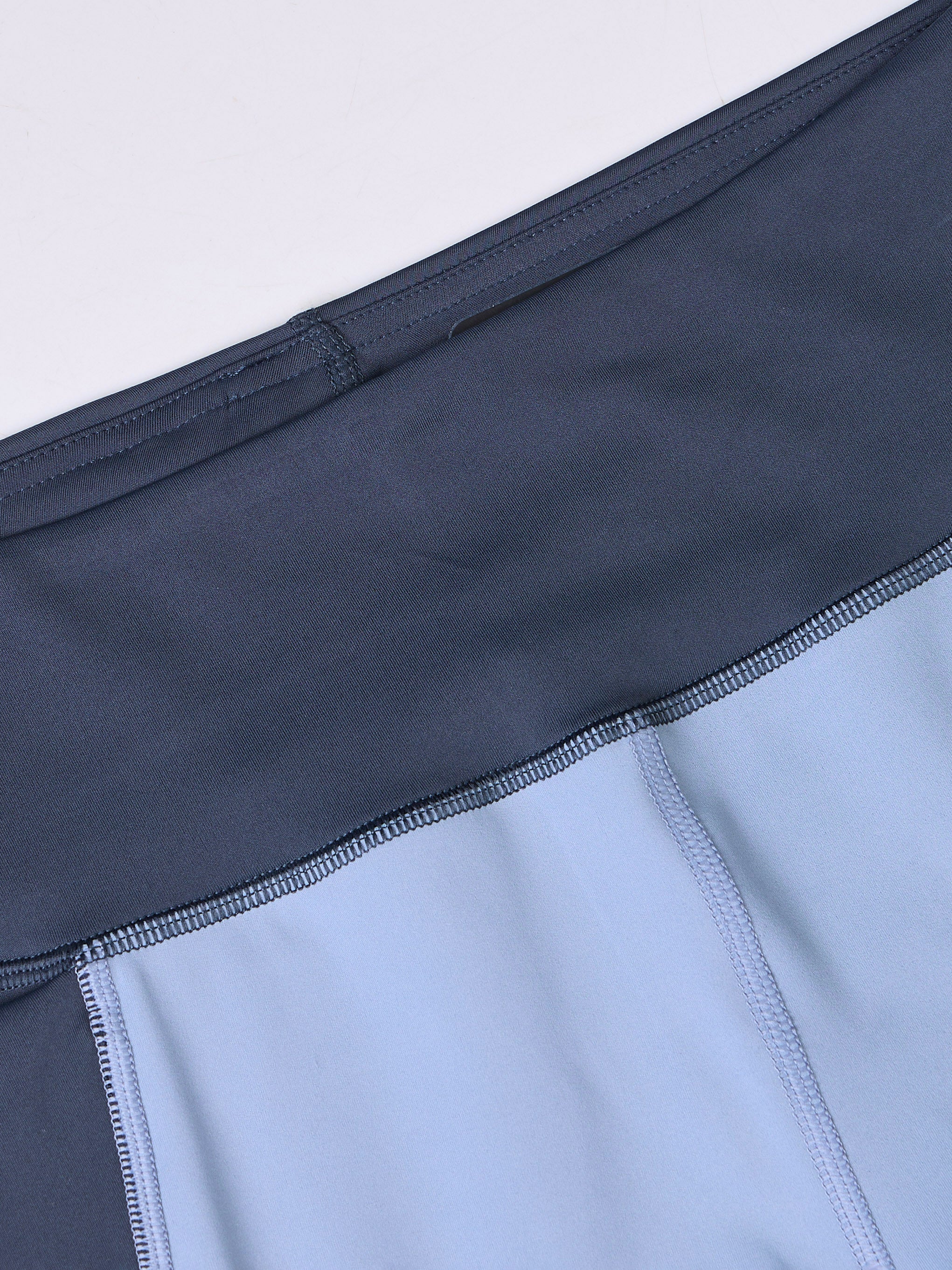 Women Colorblock Slim Fit Tights with ELASTOPLUS - Image 9