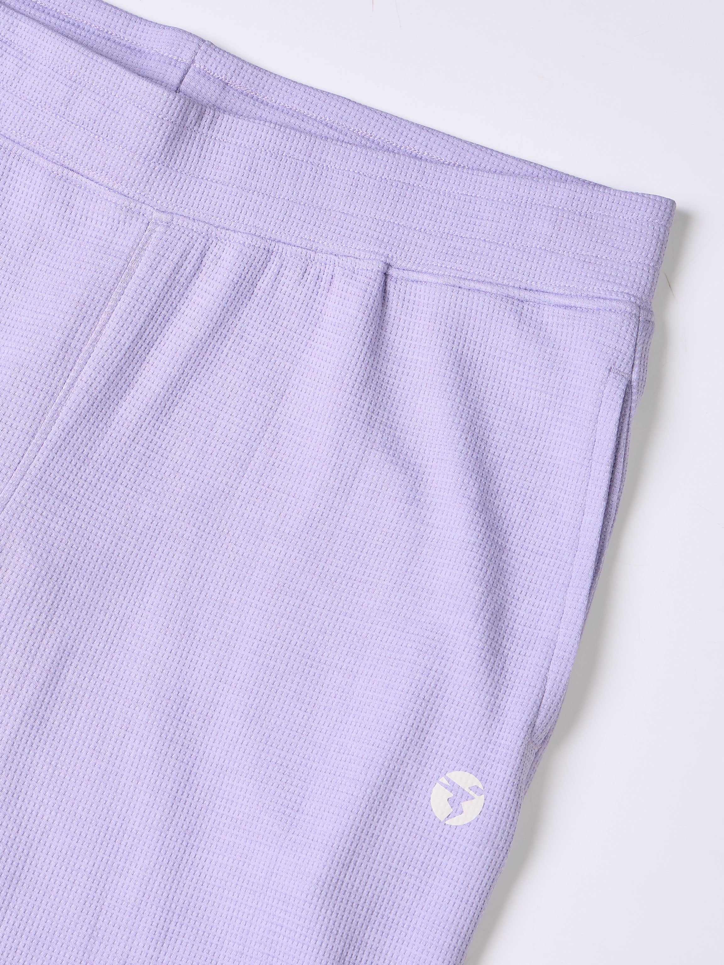 Women Cubic Melange Relaxed Fit Trackpants with DOUBLE COOL - Image 7