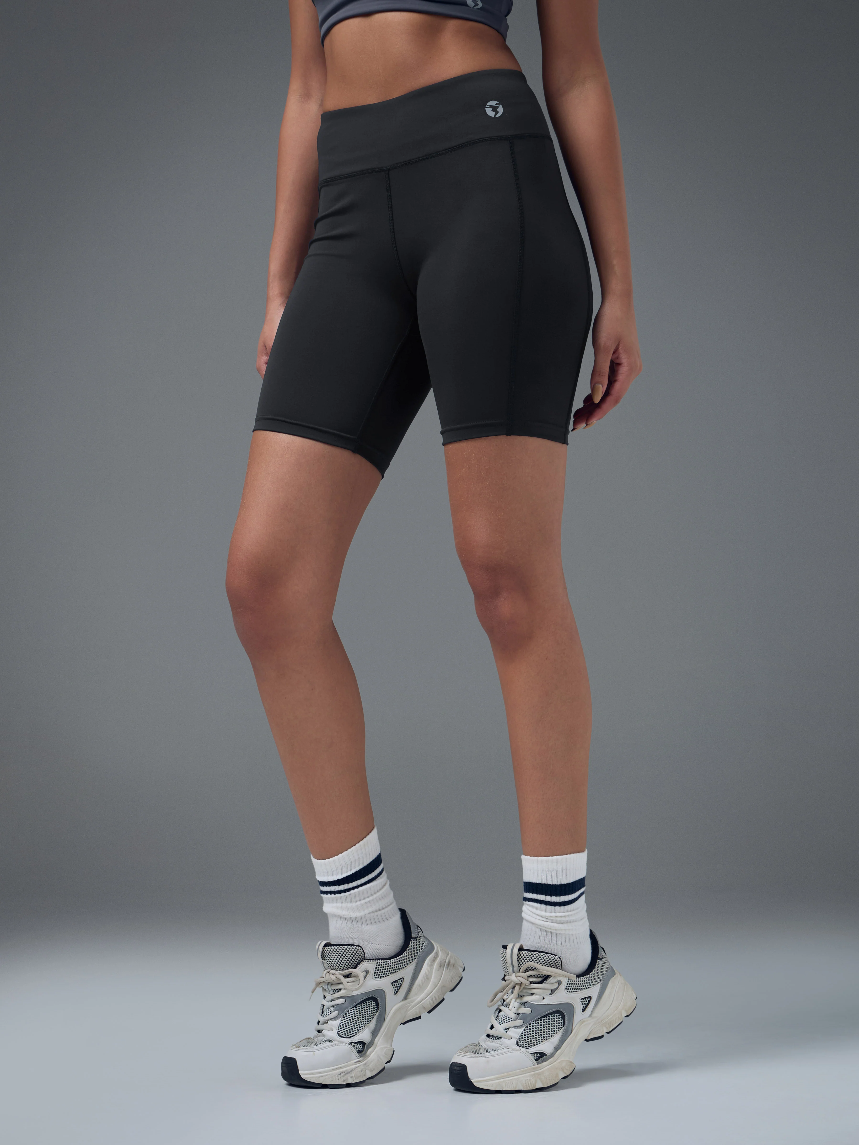 Women Gym Shorts & Cycling Tights High Waist, Stretchable, Moisture-Wicking Activewear Bottoms - Image 4