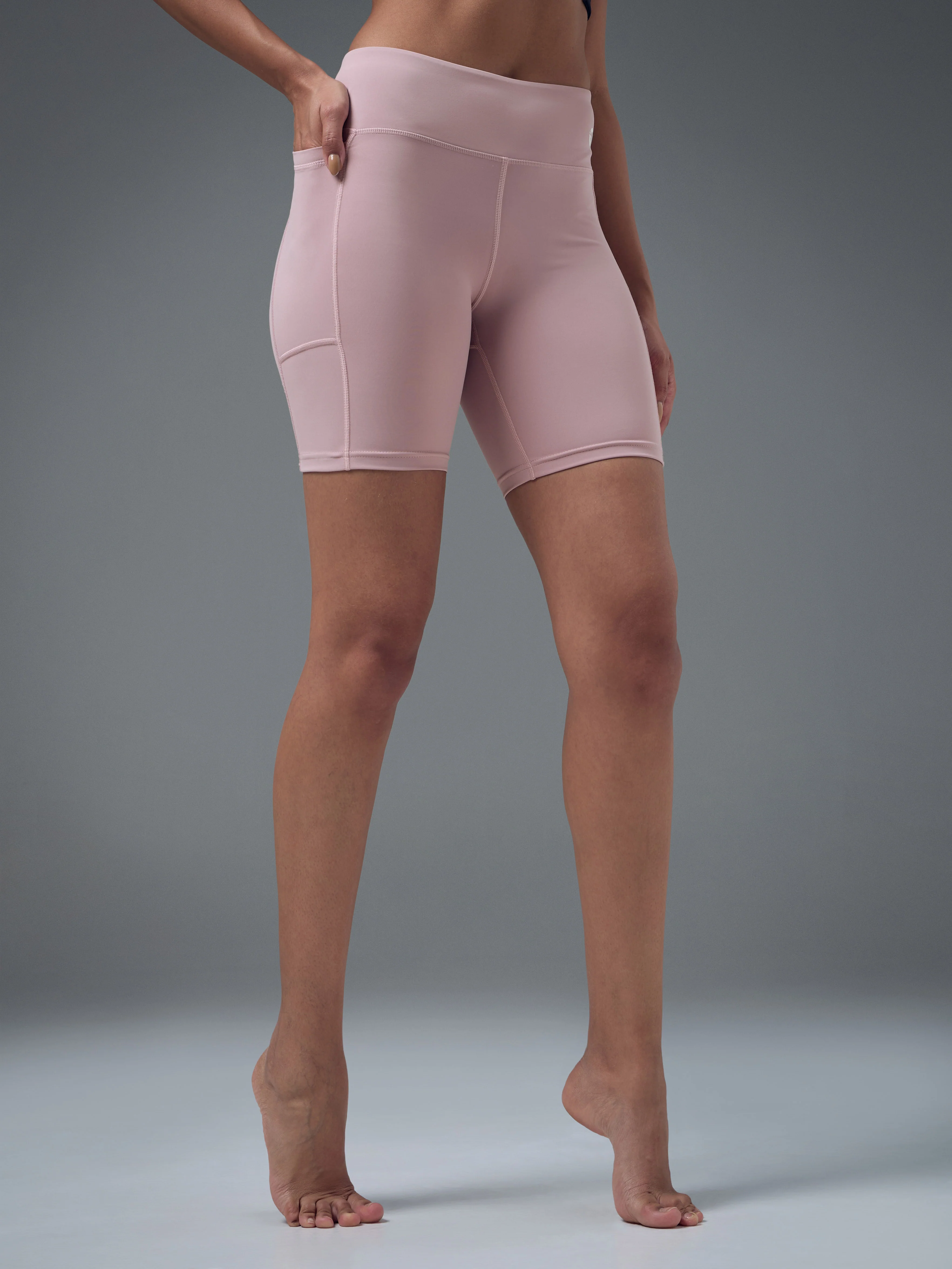Women Gym Shorts & Cycling Tights High Waist, Stretchable, Moisture-Wicking Activewear Bottoms - Image 4