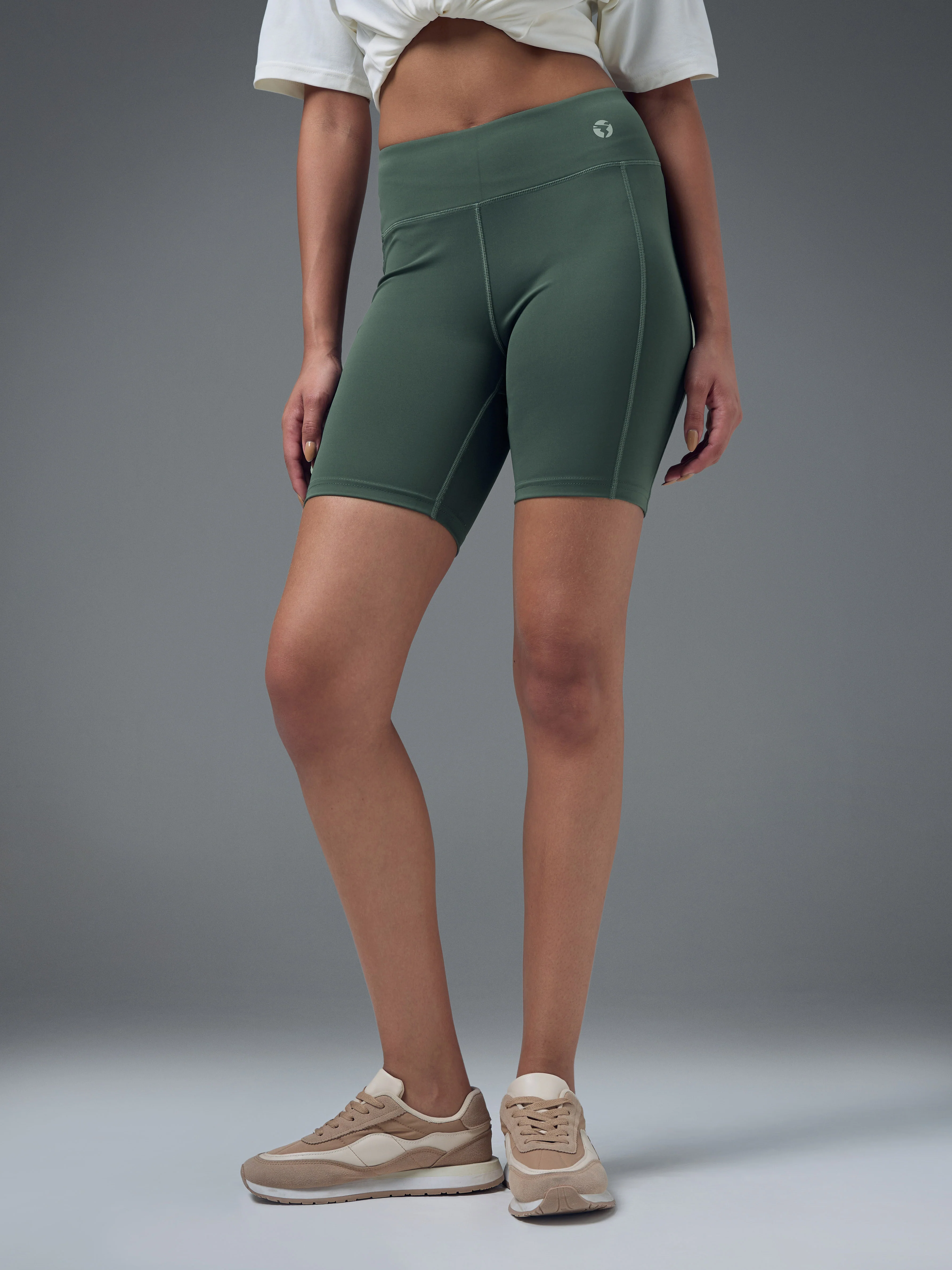Women Gym Shorts & Cycling Tights High Waist, Stretchable, Moisture-Wicking Activewear Bottoms - Image 2