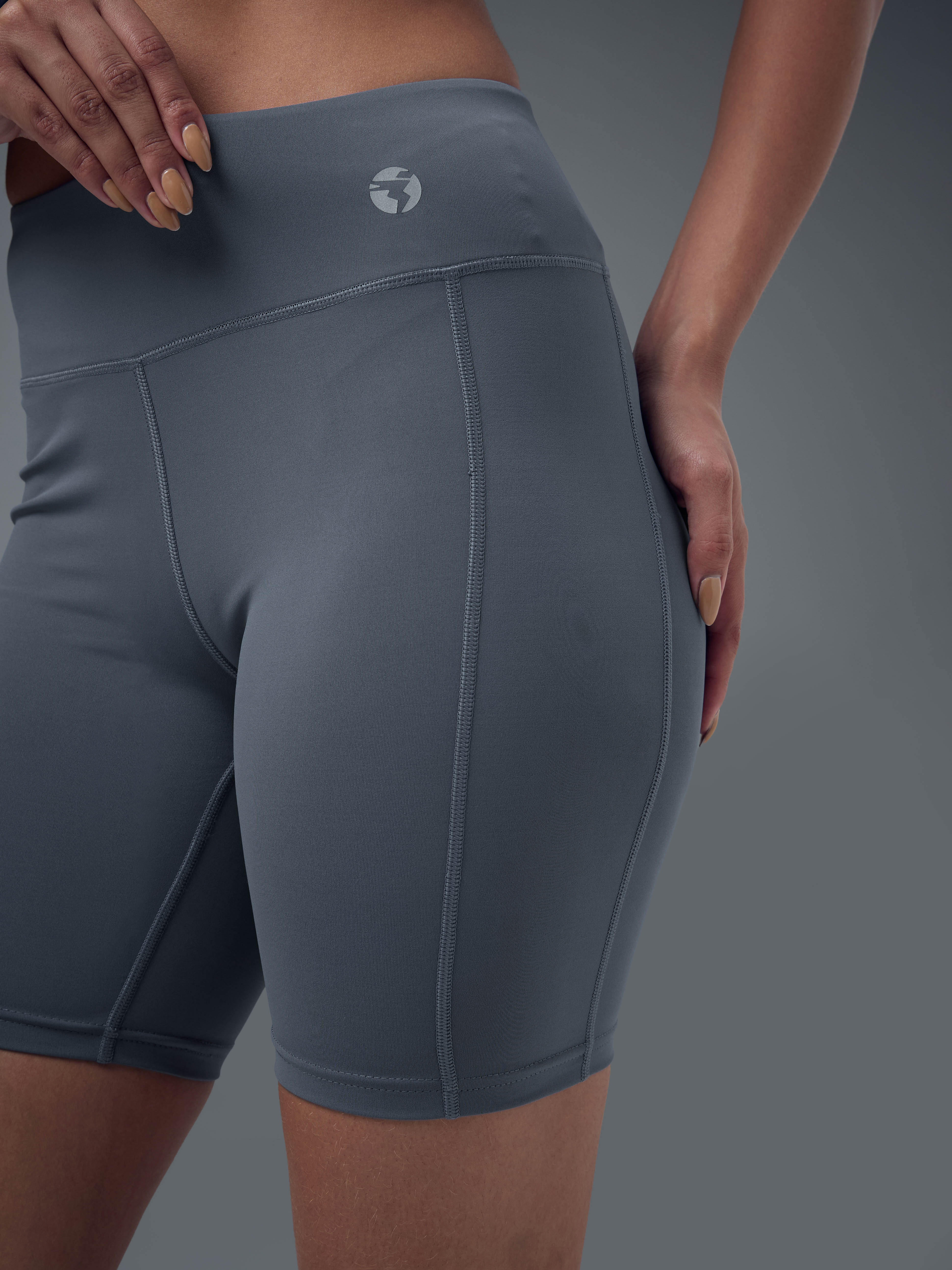 Women Gym Shorts & Cycling Tights High Waist, Stretchable, Moisture-Wicking Activewear Bottoms - Image 6