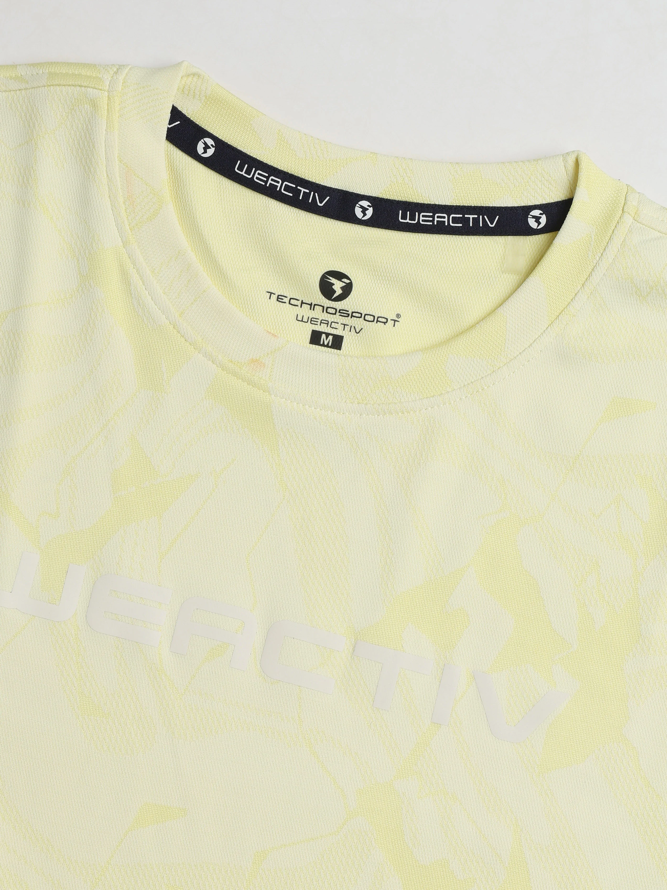 Women Jacquard Boxy Fit Round Neck T-shirt with DOUBLE COOL - Image 6
