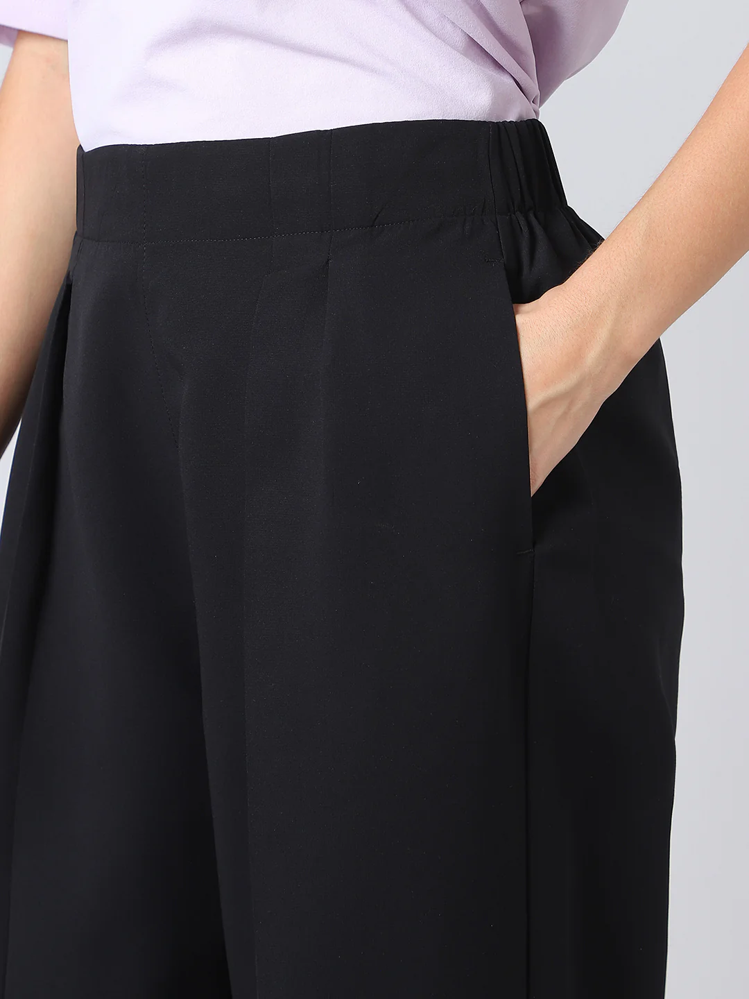 Women Korean Style Baggy Pants Wide Leg Trousers with TECHNOLITE - Image 7