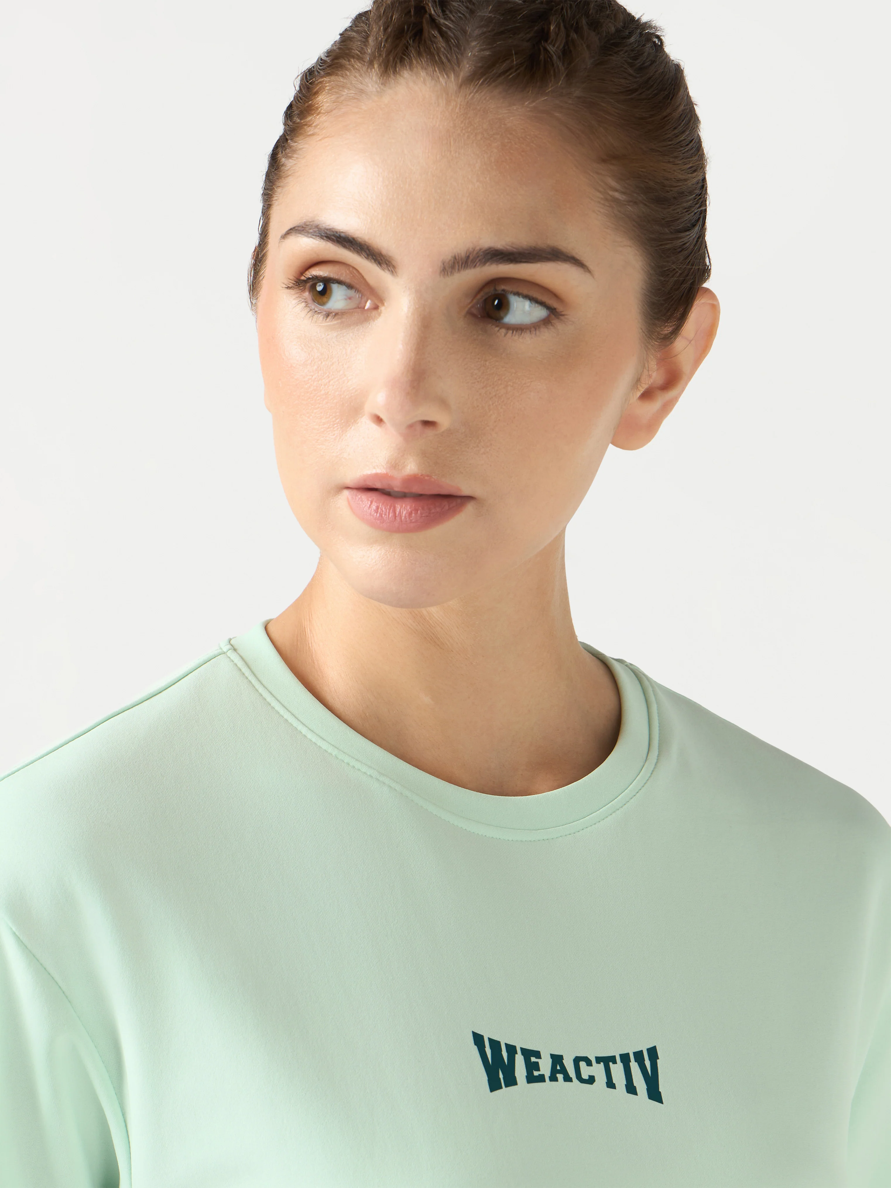 Women Oversized Back Print T-Shirt with Elastoplus - Image 5