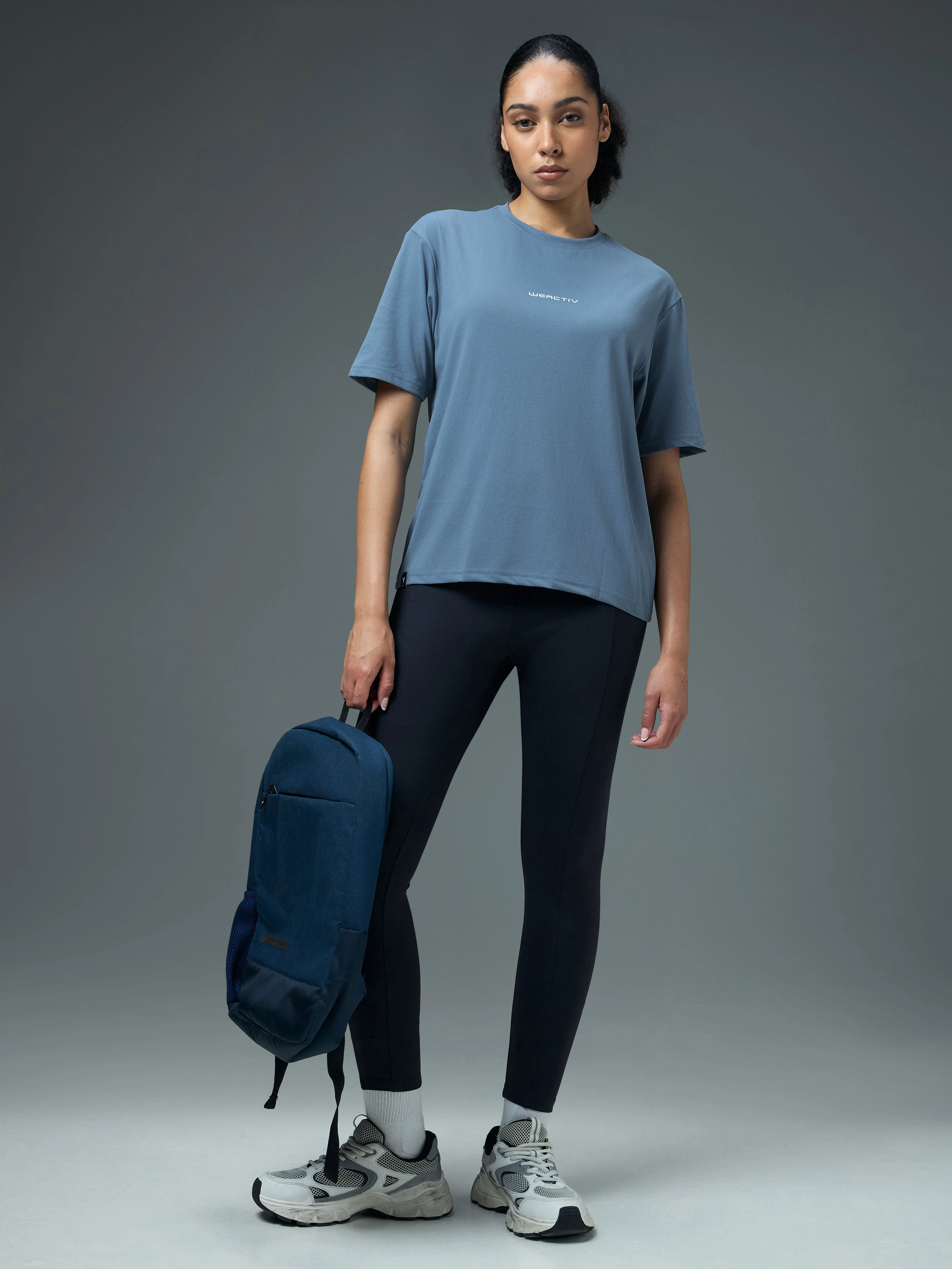 Women Printed Boxy Fit Round Neck T-shirt with COTFLEX - Image 5