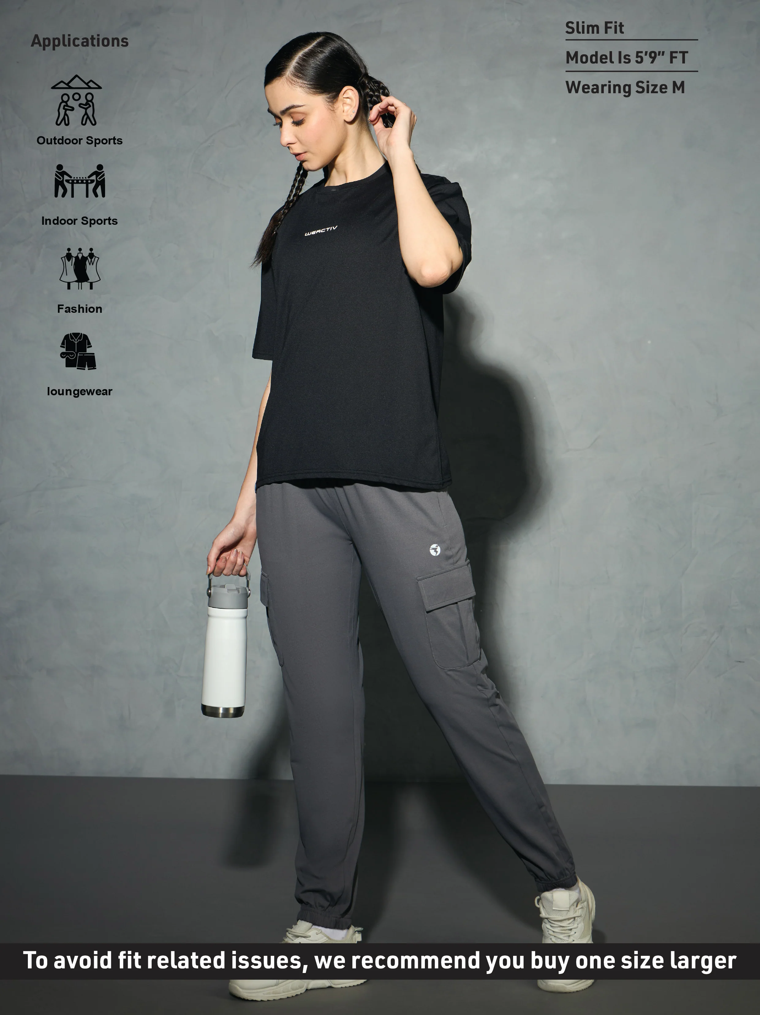 Women Printed Boxy Fit Round Neck T-shirt with COTFLEX - Image 5