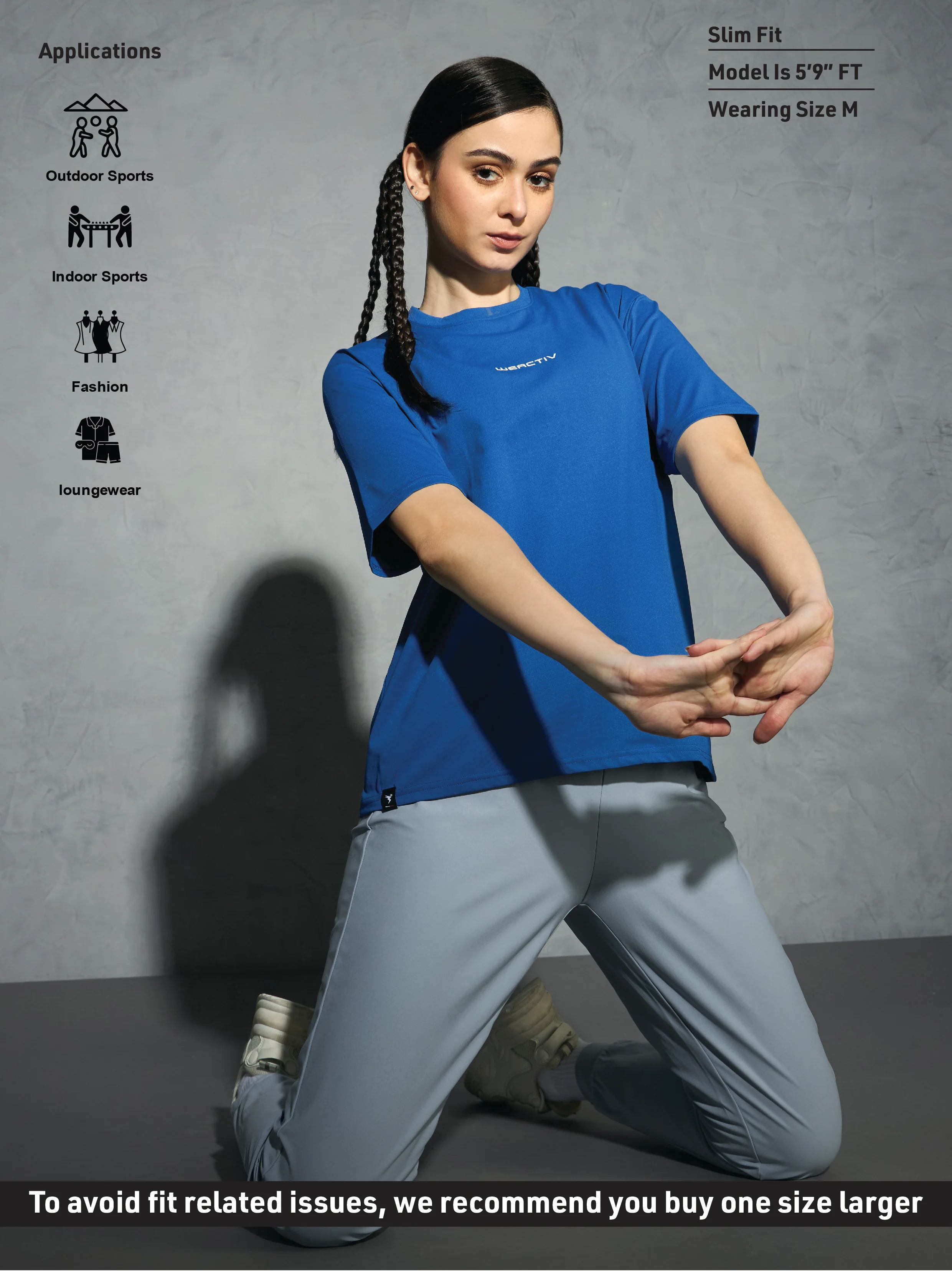 Women Printed Boxy Fit Round Neck T-shirt with COTFLEX - Image 4