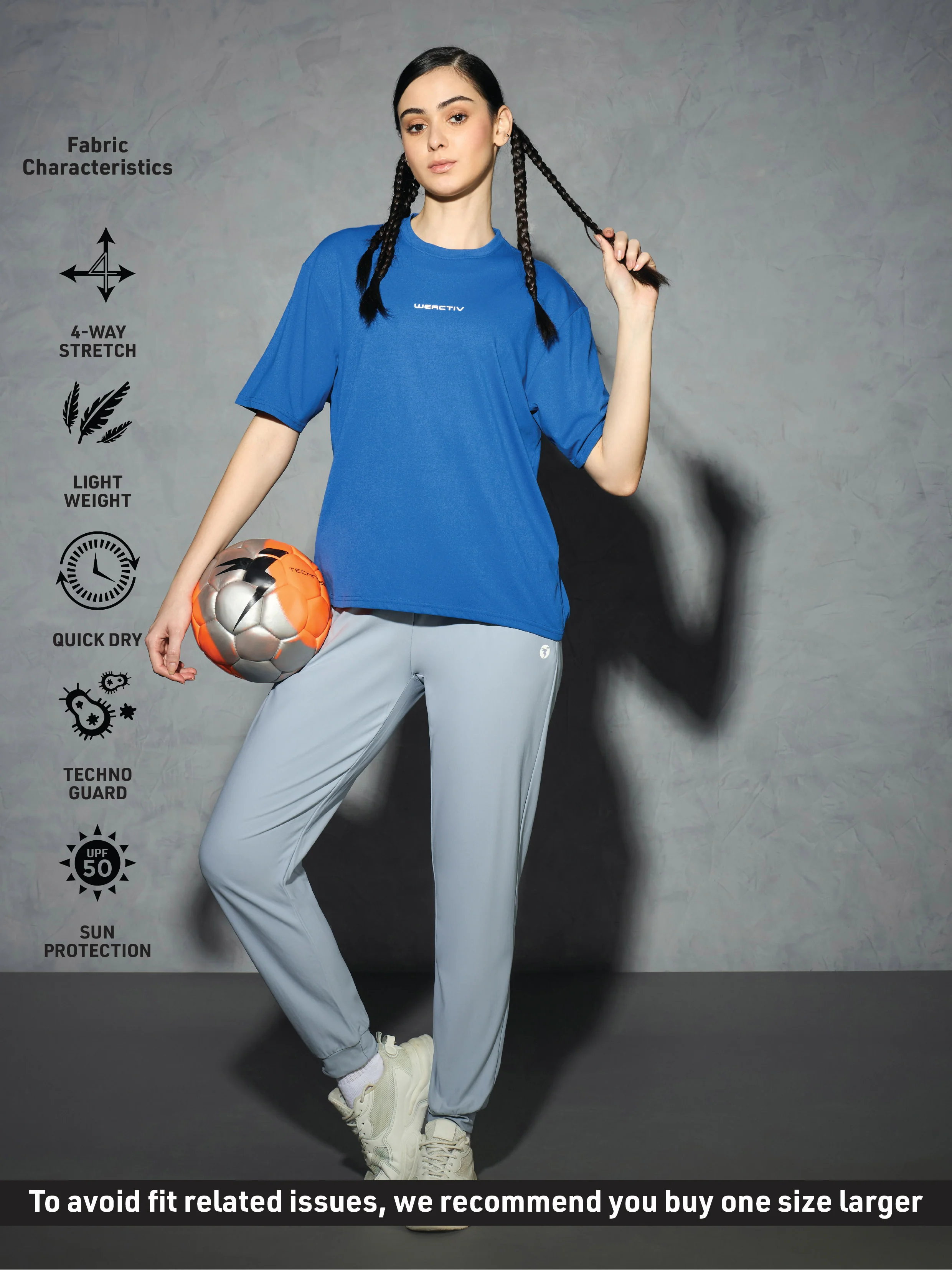 Women Printed Boxy Fit Round Neck T-shirt with COTFLEX - Image 5