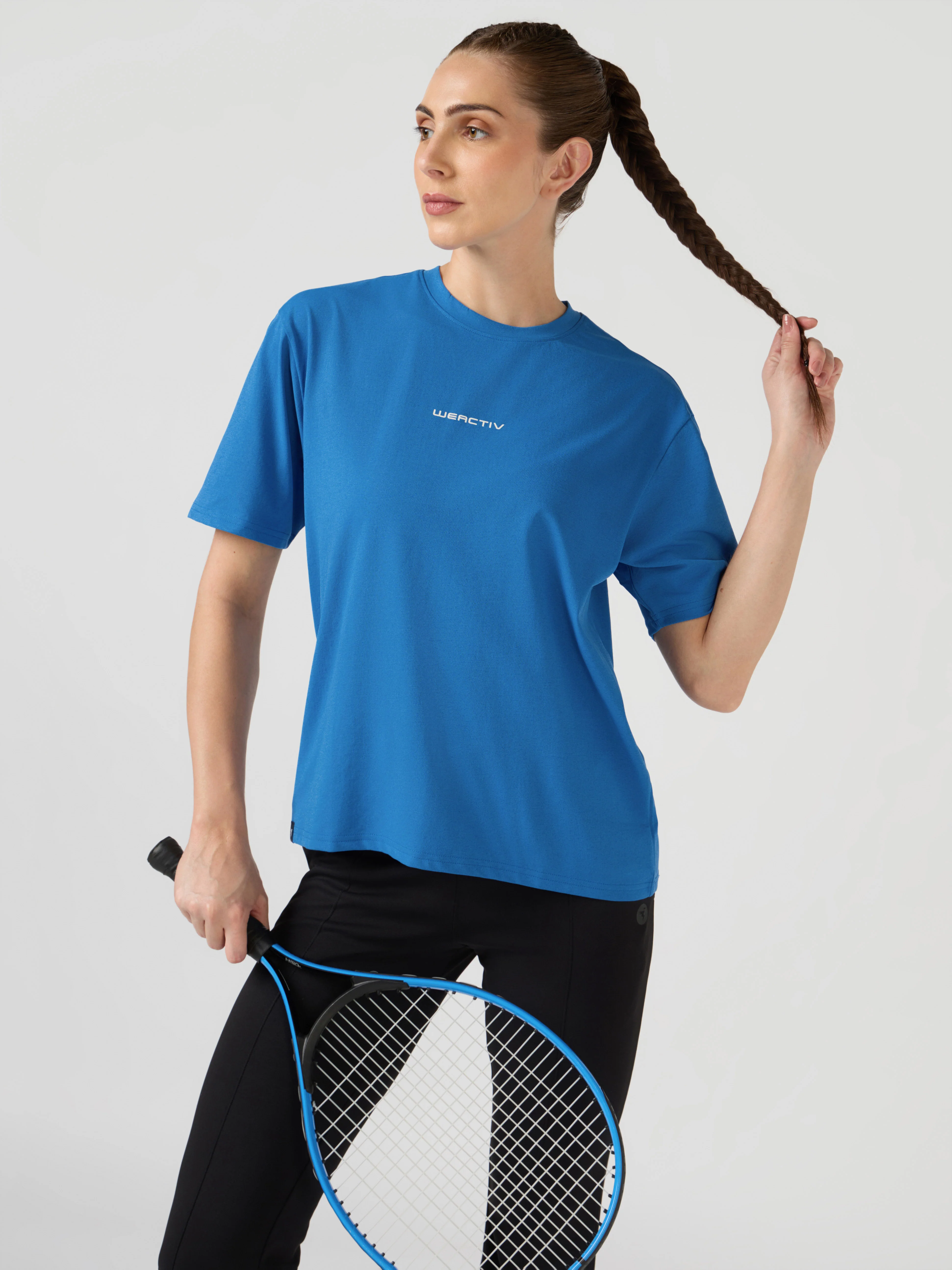Women Printed Boxy Fit Round Neck T-shirt with COTFLEX - Image 6