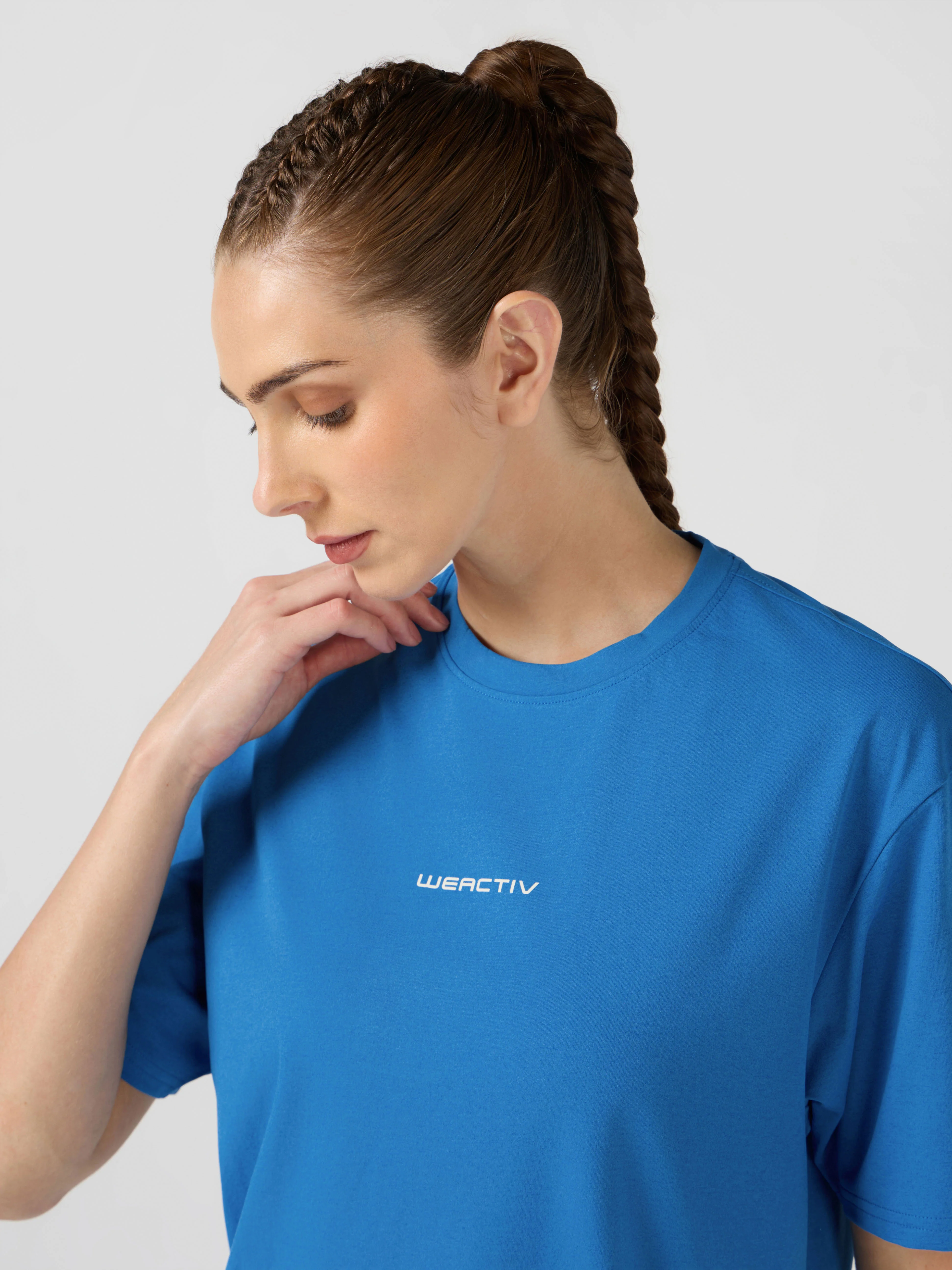 Women Printed Boxy Fit Round Neck T-shirt with COTFLEX - Image 7