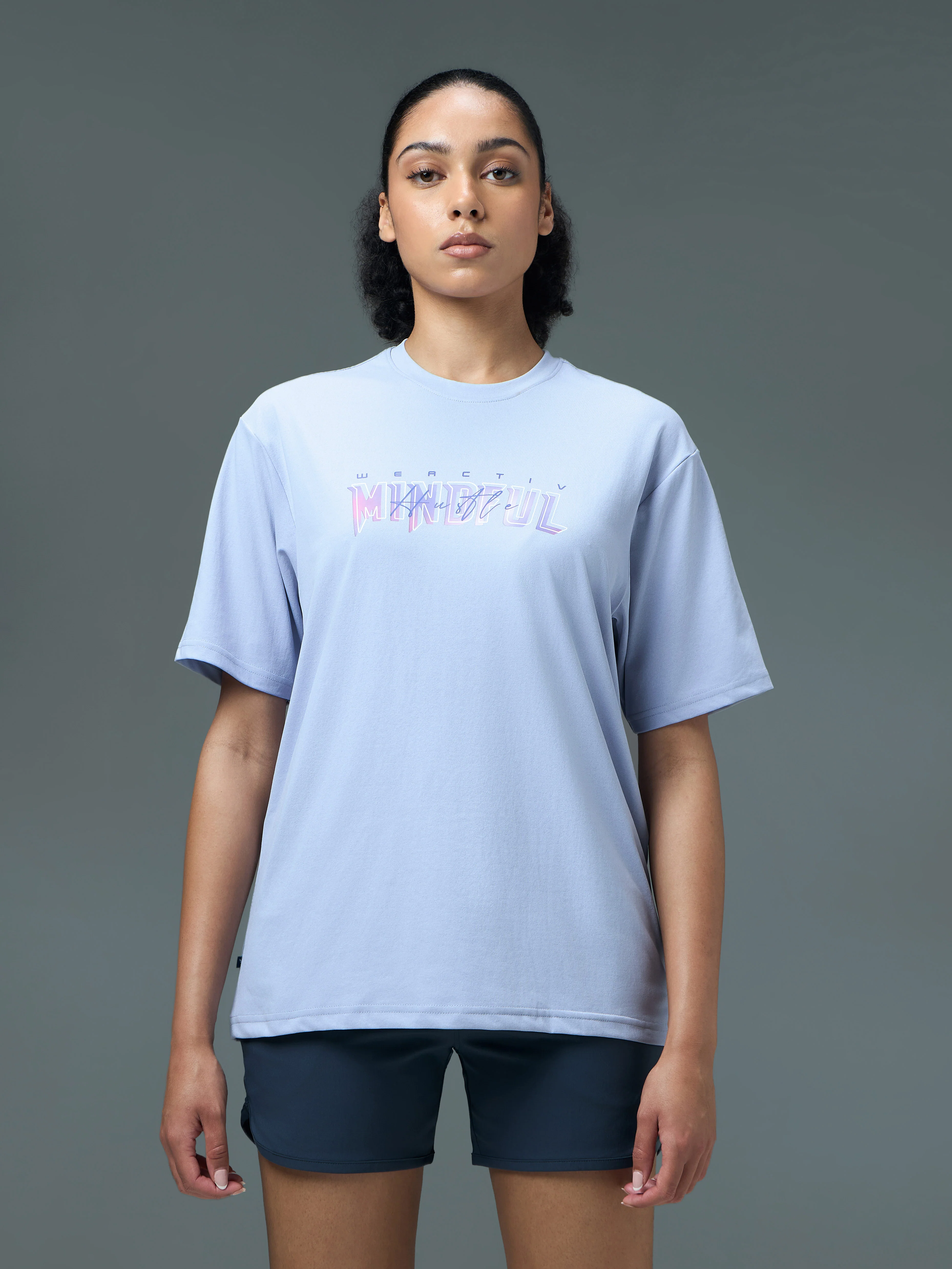 Women Printed Regular Fit Round Neck T-shirt with COTFLEX - Image 2