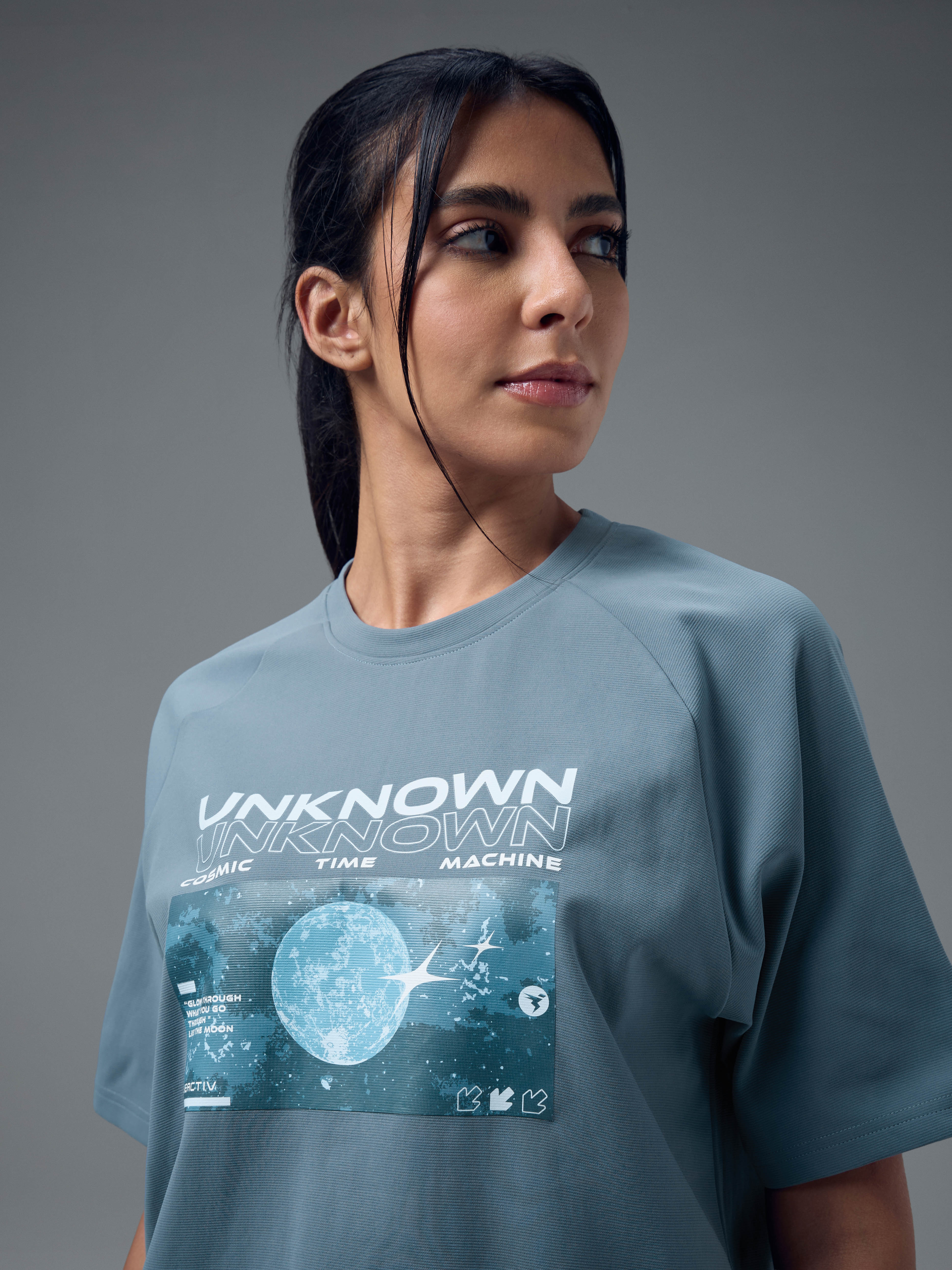 Women Printed Relaxed Fit Round Neck T-shirt with ELASTOPLUS - Image 6