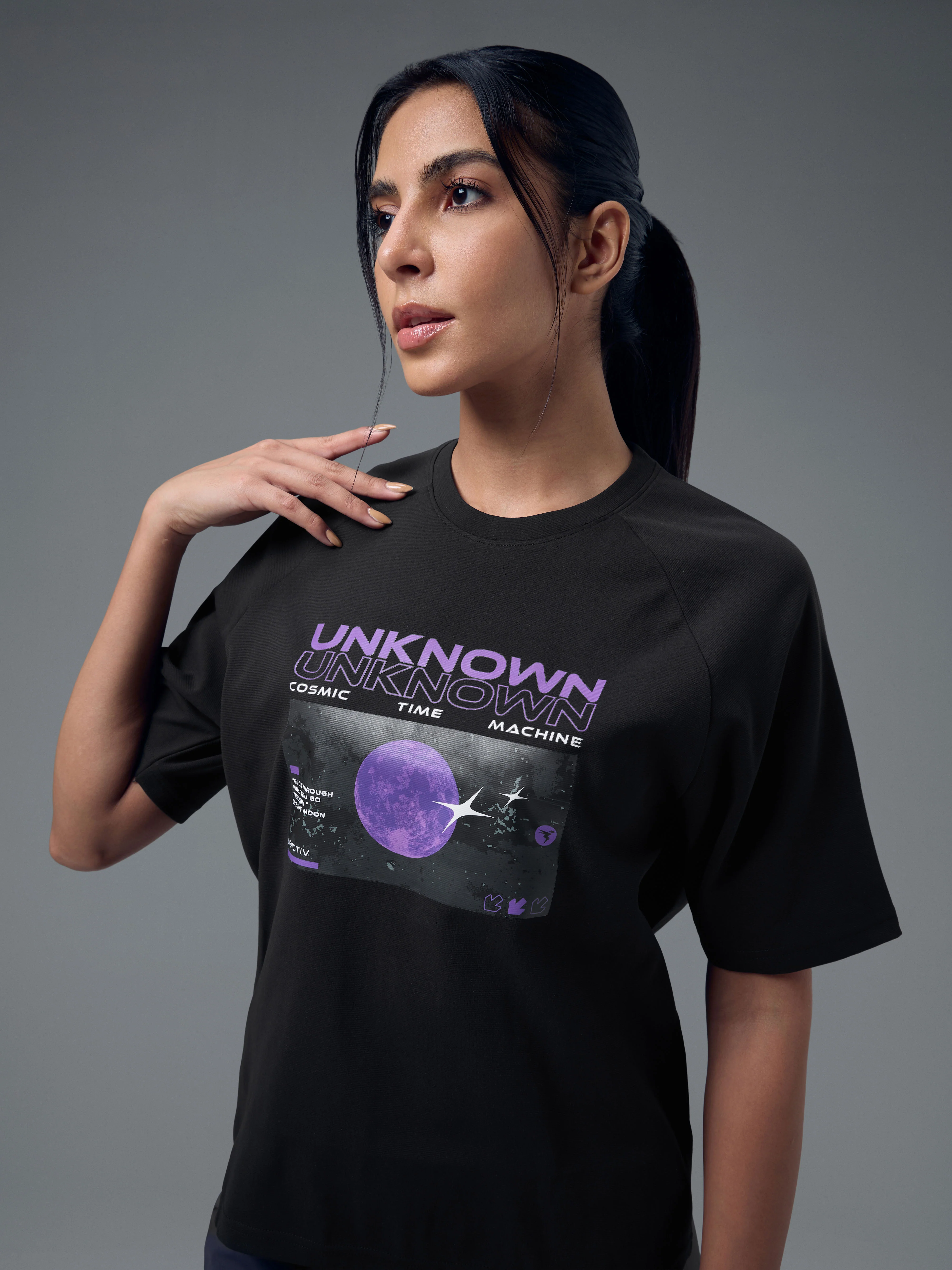 Women Printed Relaxed Fit Round Neck T-shirt with ELASTOPLUS - Image 6