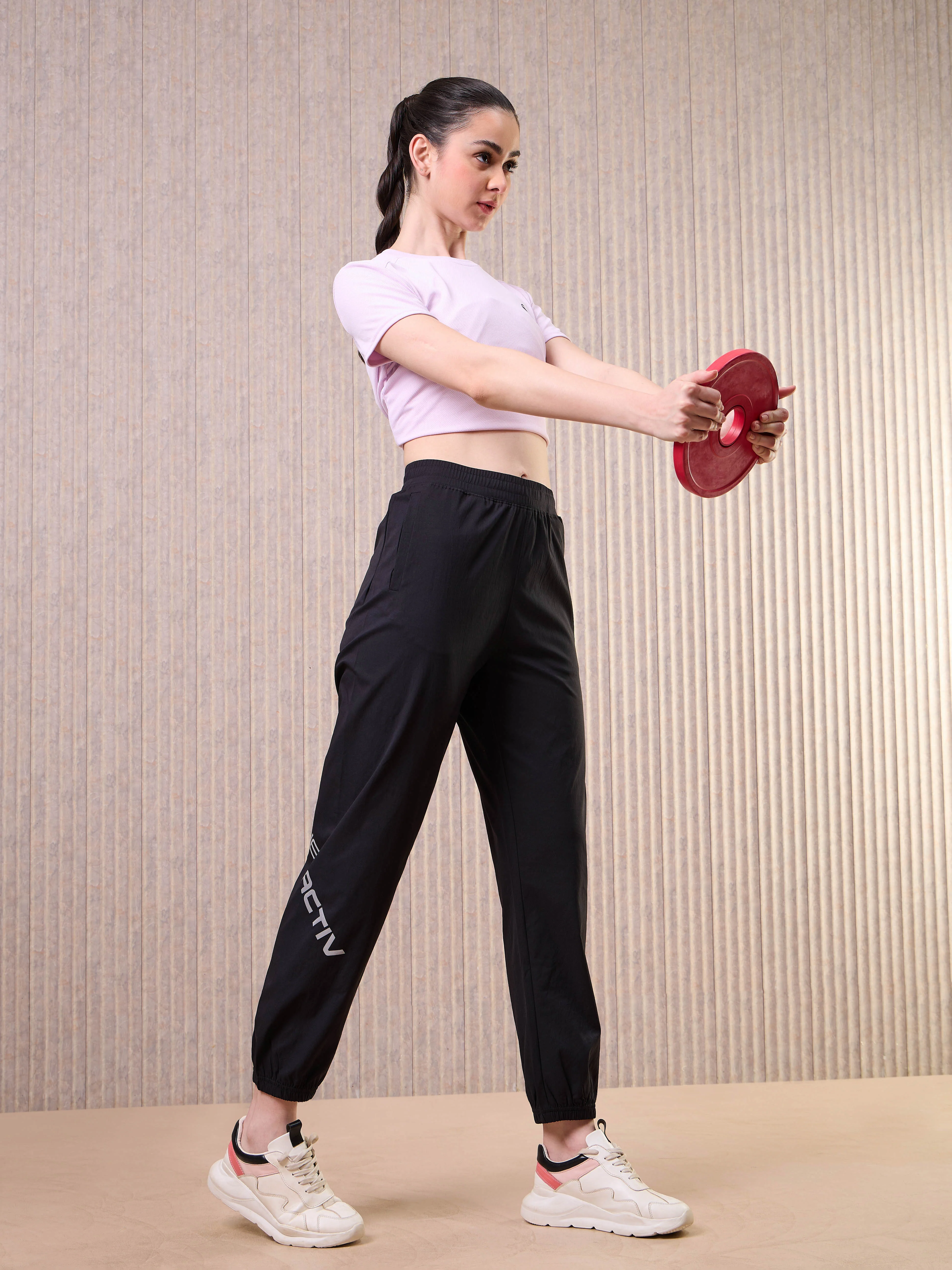 Women Printed Slim Fit Joggers with TS FLEXI - Image 5