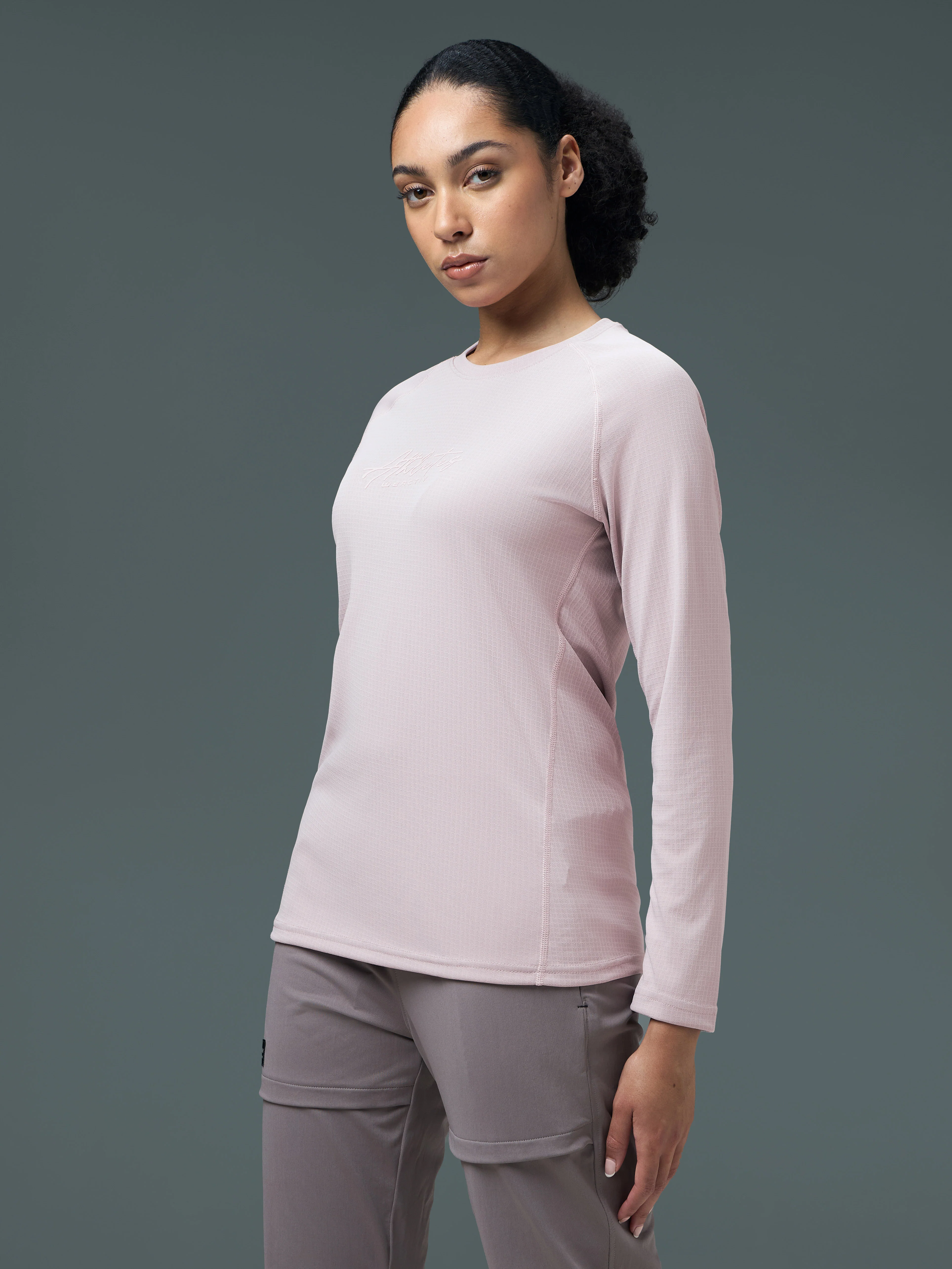 Women Printed Slim Fit Round Neck Sports Tee for Yoga & Fitness with TECHNOCOOL+ - Image 3