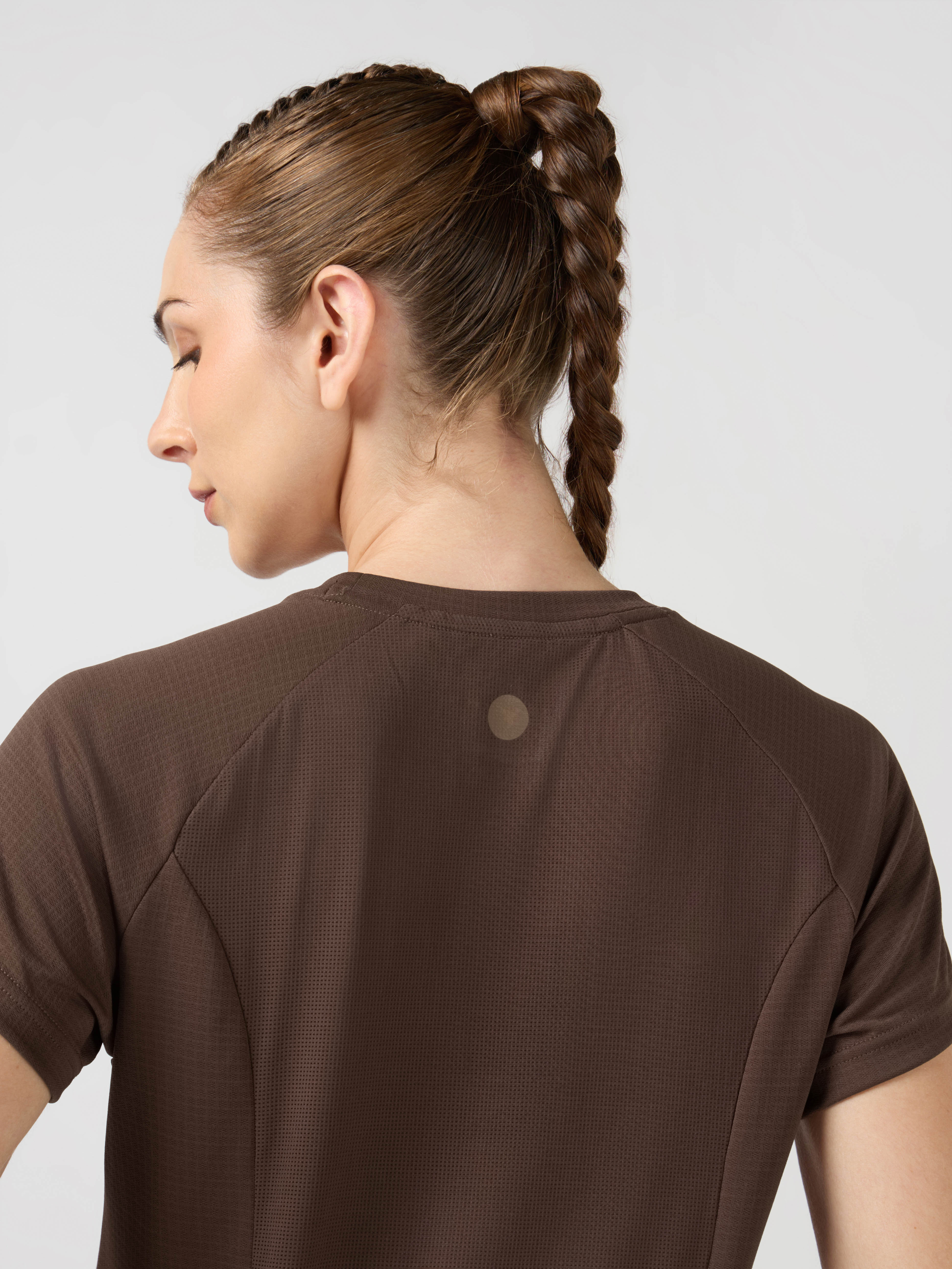 Women Printed Slim Fit Round Neck Sports Tee  with TECHNOCOOL+ - Image 6