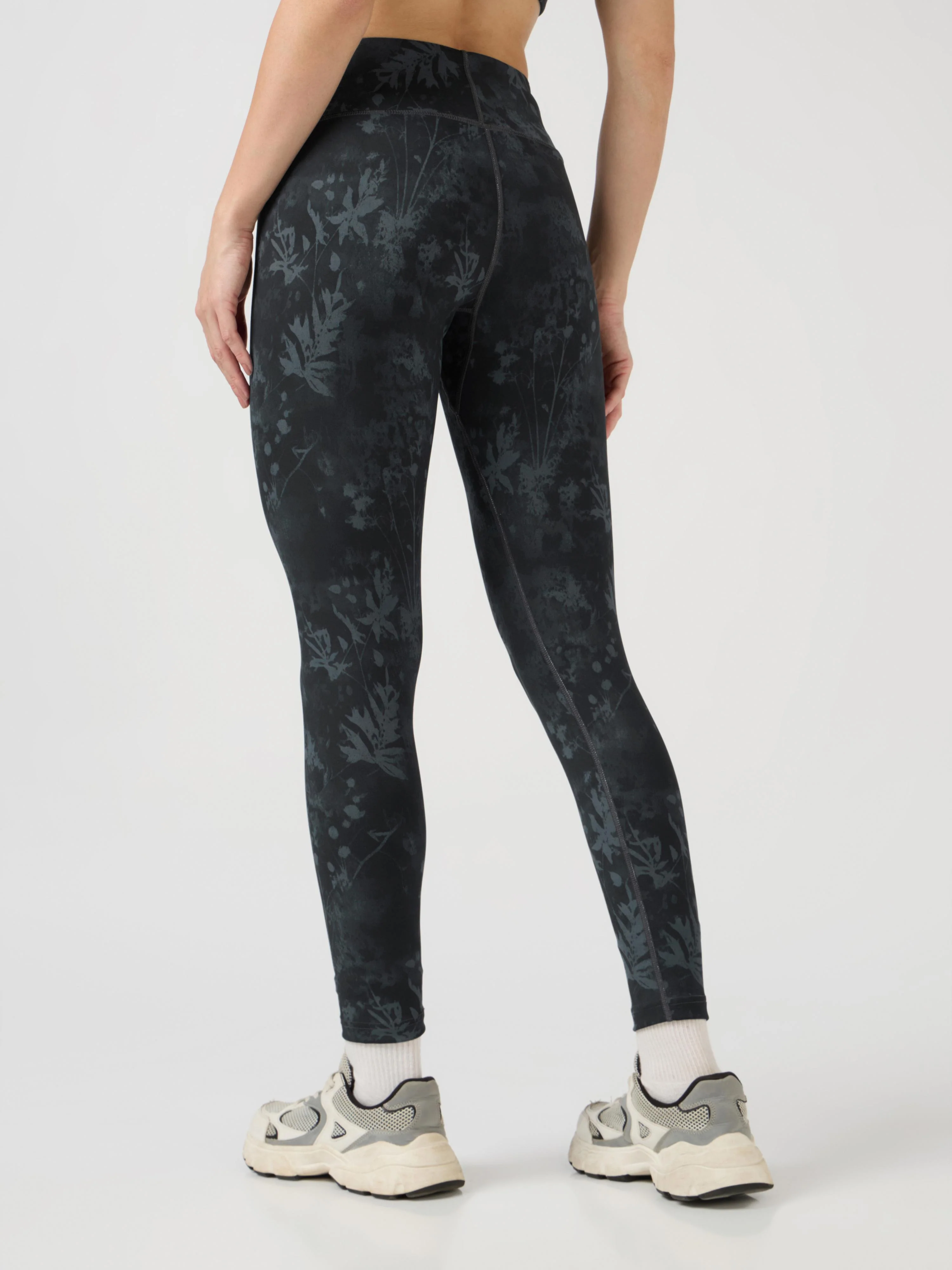 Women Printed Slim Fit Tights with ELASTO PLUS - Image 3