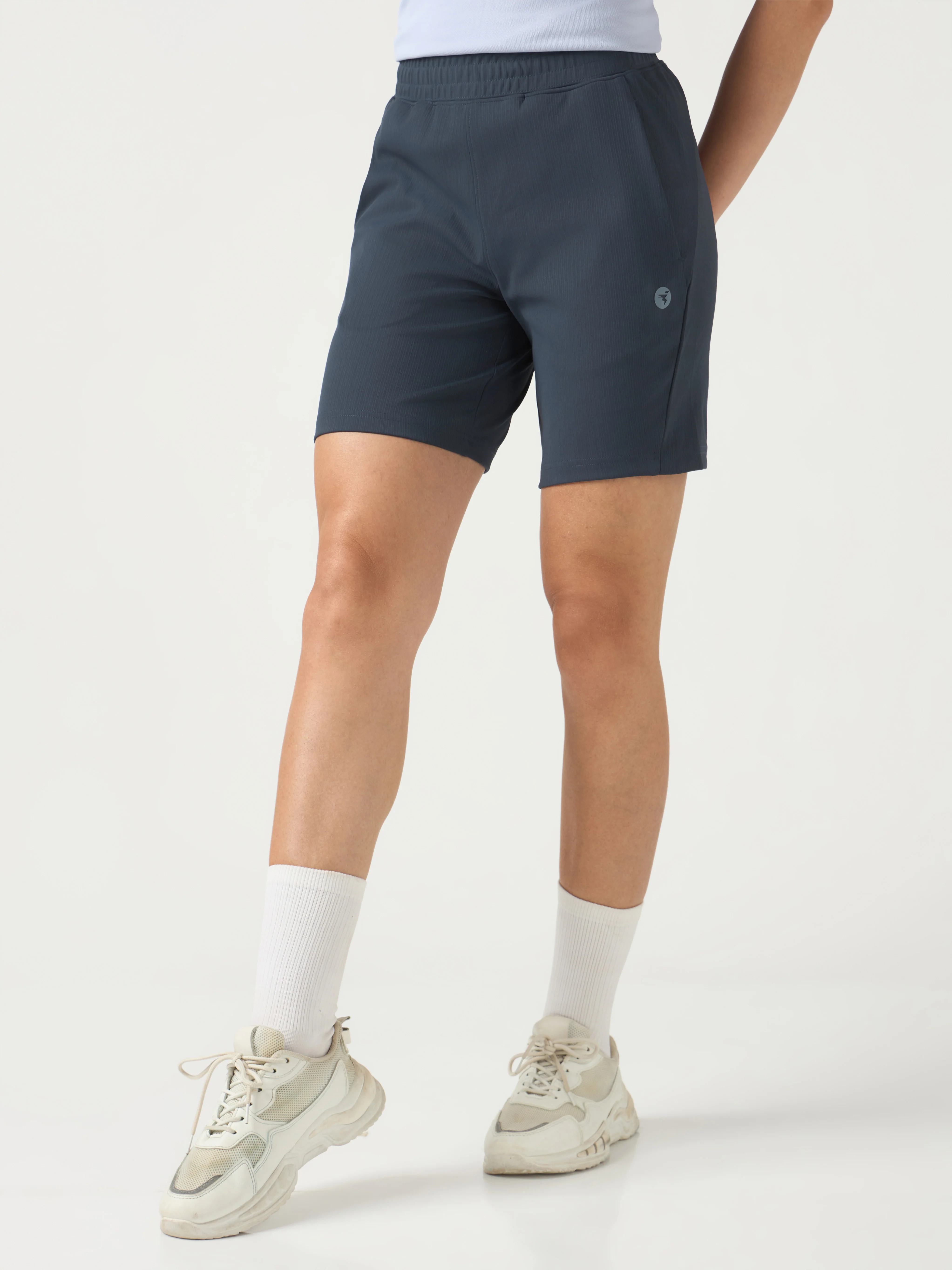 Women Regular Fit Sports Shorts with ELASTOPLUS - Image 2
