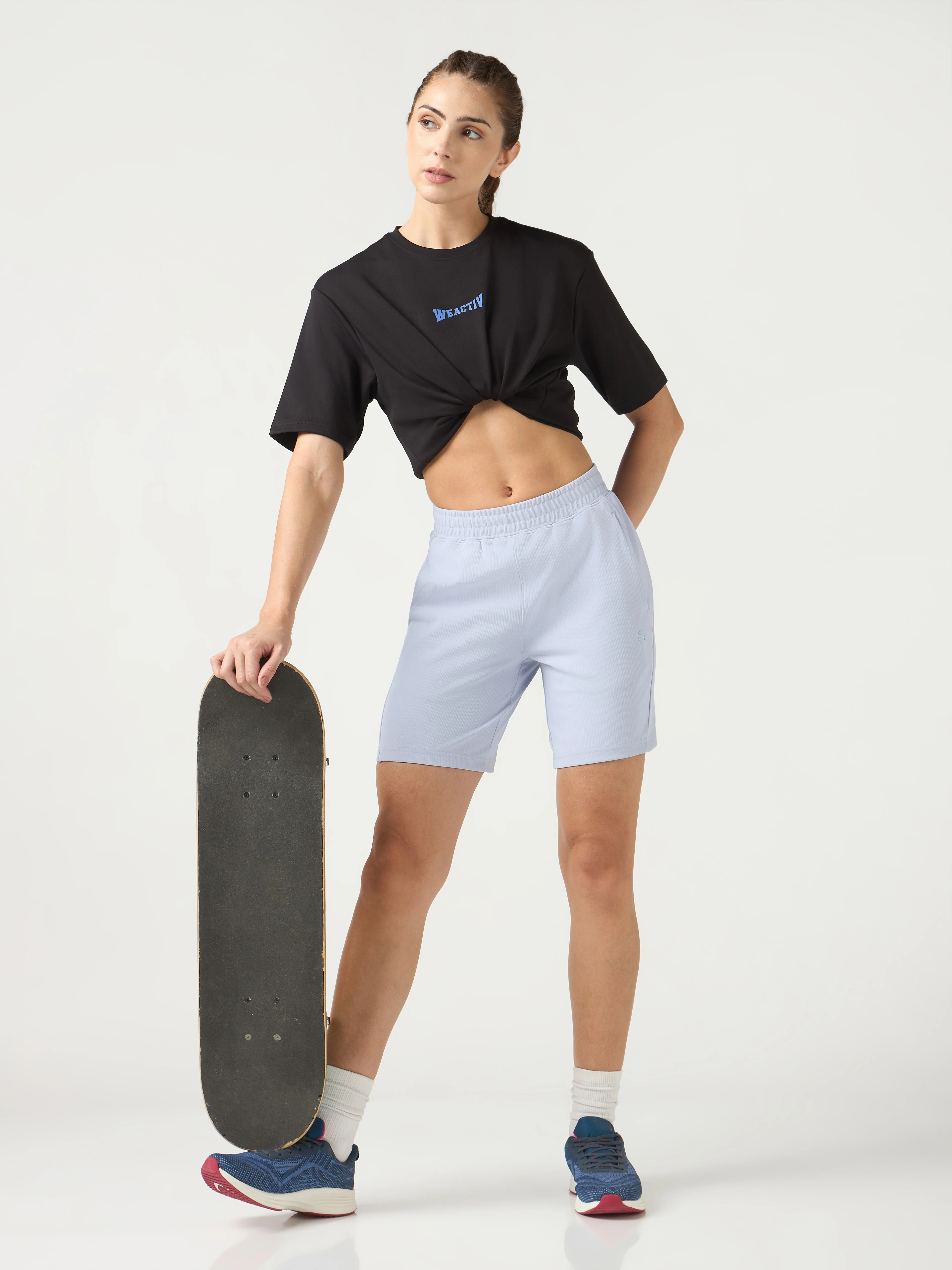 Women Regular Fit Sports Shorts with ELASTOPLUS - Image 6