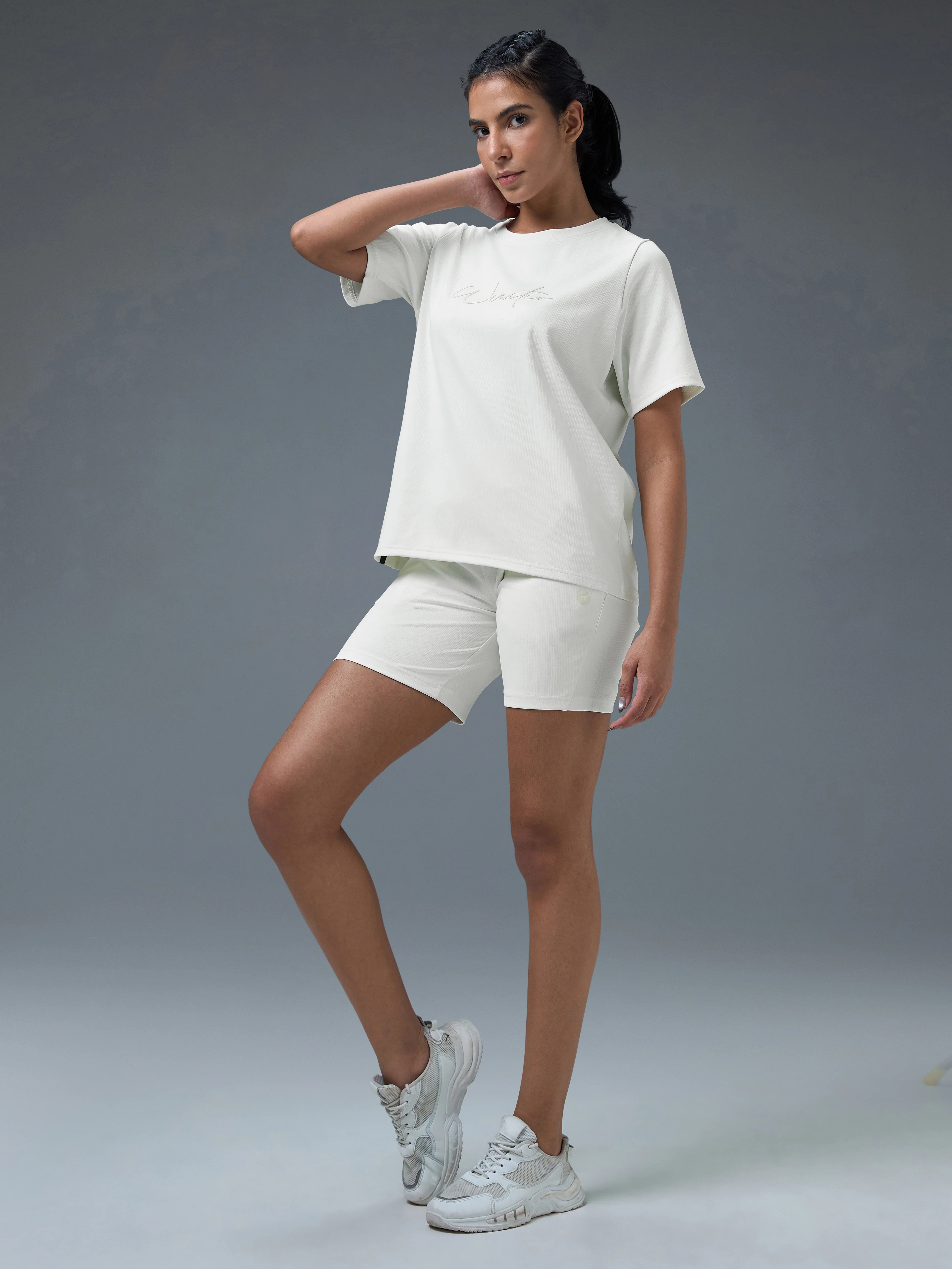 Women Relaxed Fit Sports Co-ord Set with ELASTO PLUS