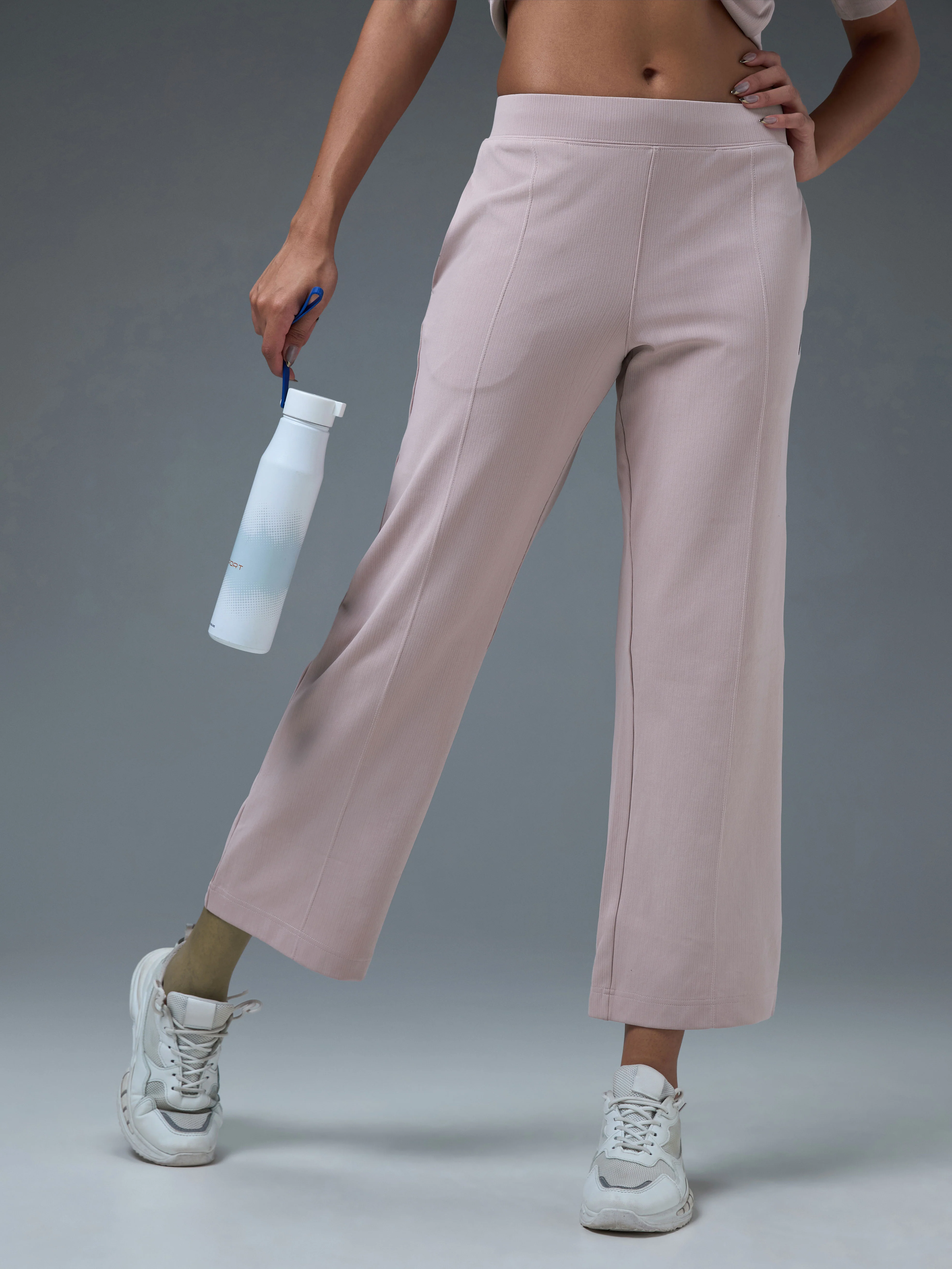 Women Relaxed Fit Sports Trackpants with ELASTO PLUS