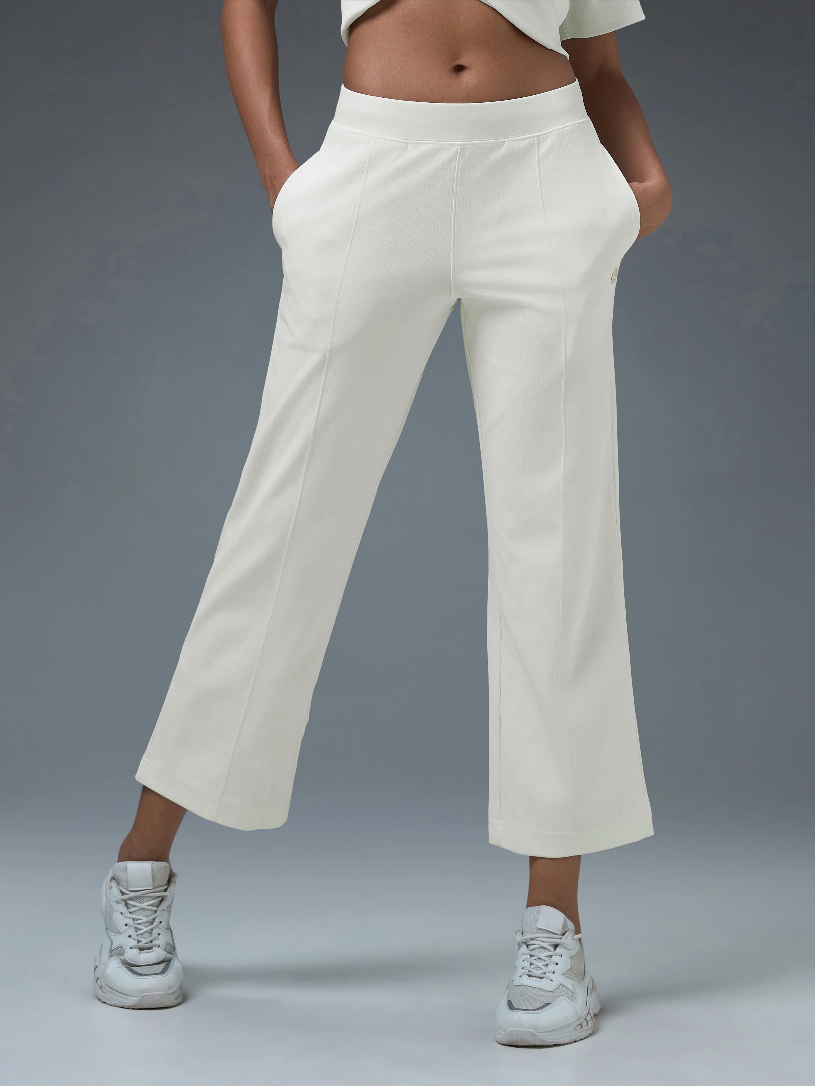 Women Relaxed Fit Sports Trackpants with ELASTO PLUS - Image 2