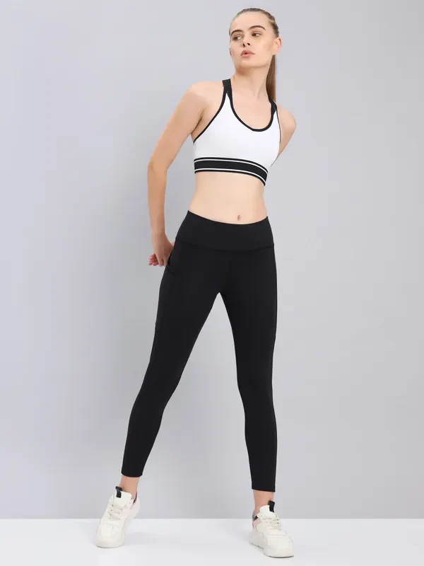 Women Solid Slim Fit Tights with ELASTO LITE - Image 9