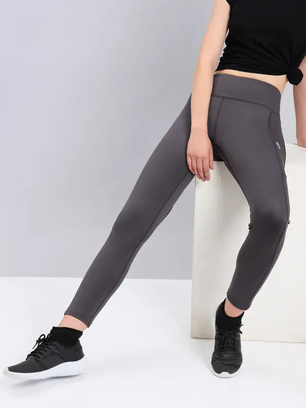 Women Solid Slim Fit Tights with ELASTO LITE - Image 6