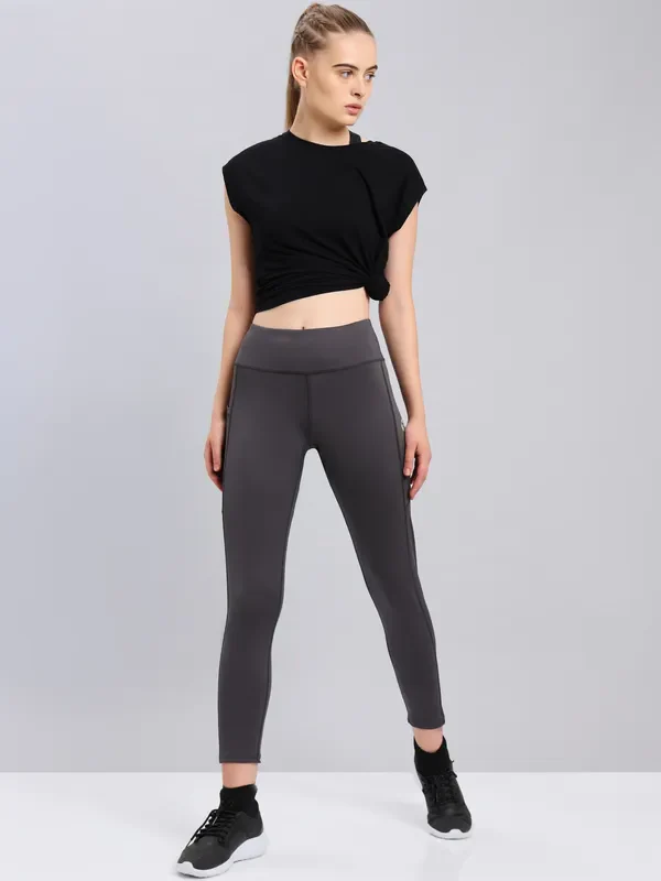 Women Solid Slim Fit Tights with ELASTO LITE - Image 9