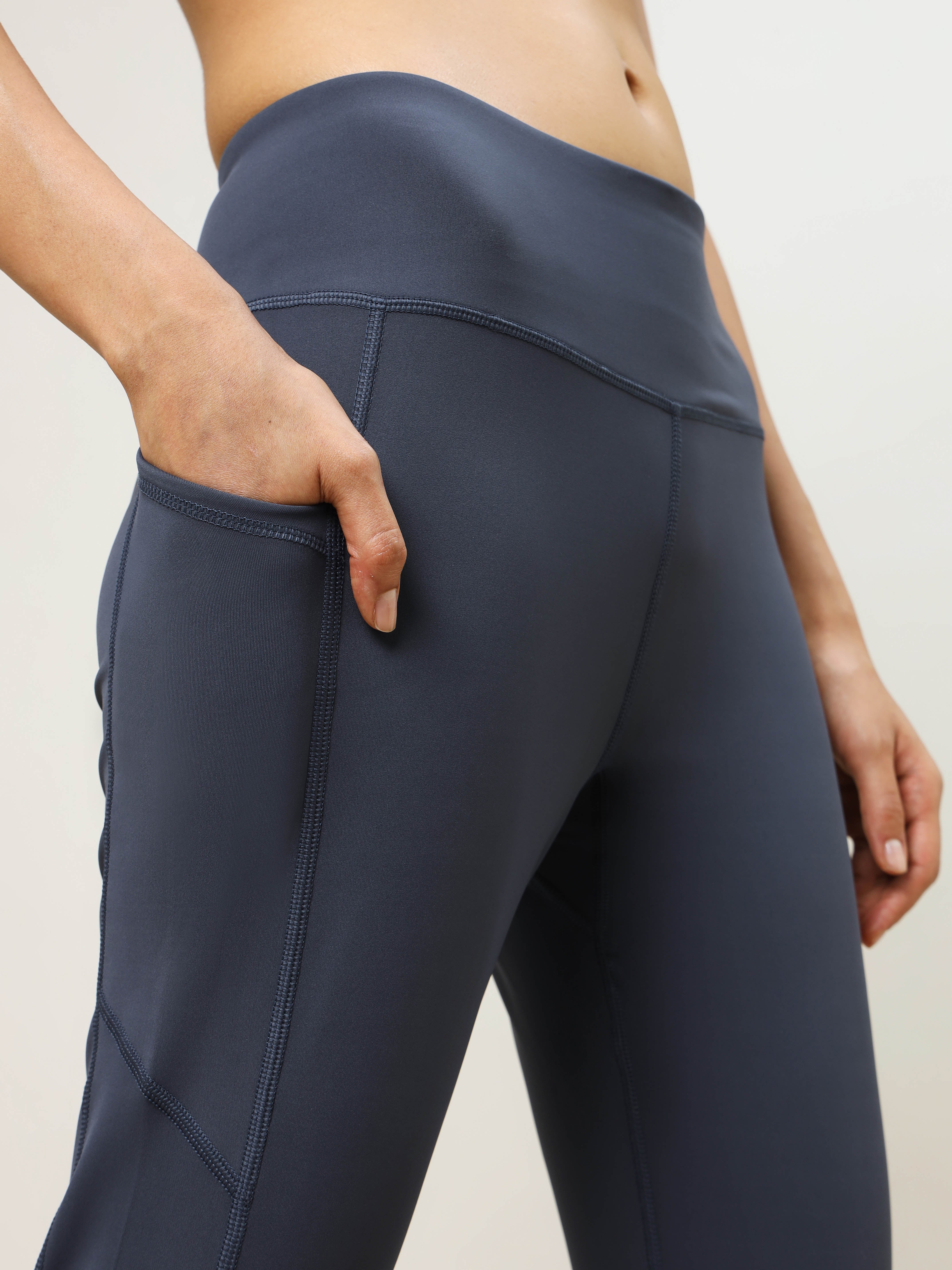 Women Solid Slim Fit Tights with ELASTO LITE - Image 5