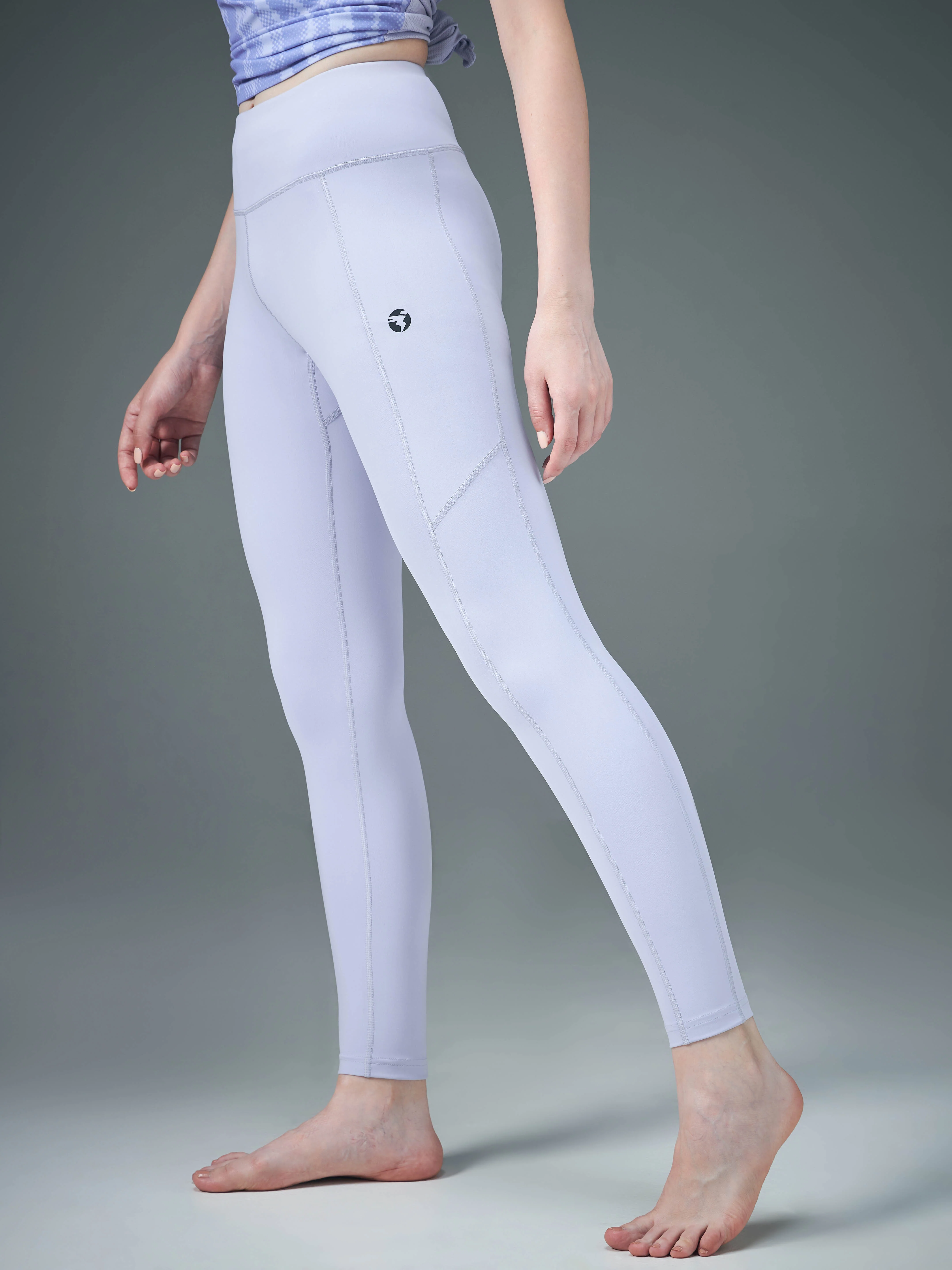 Women Solid Slim Fit Tights with ELASTO LITE - Image 4