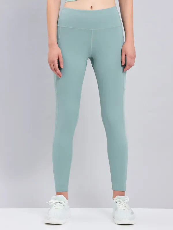Women Solid Slim Fit Tights with ELASTO LITE - Image 9