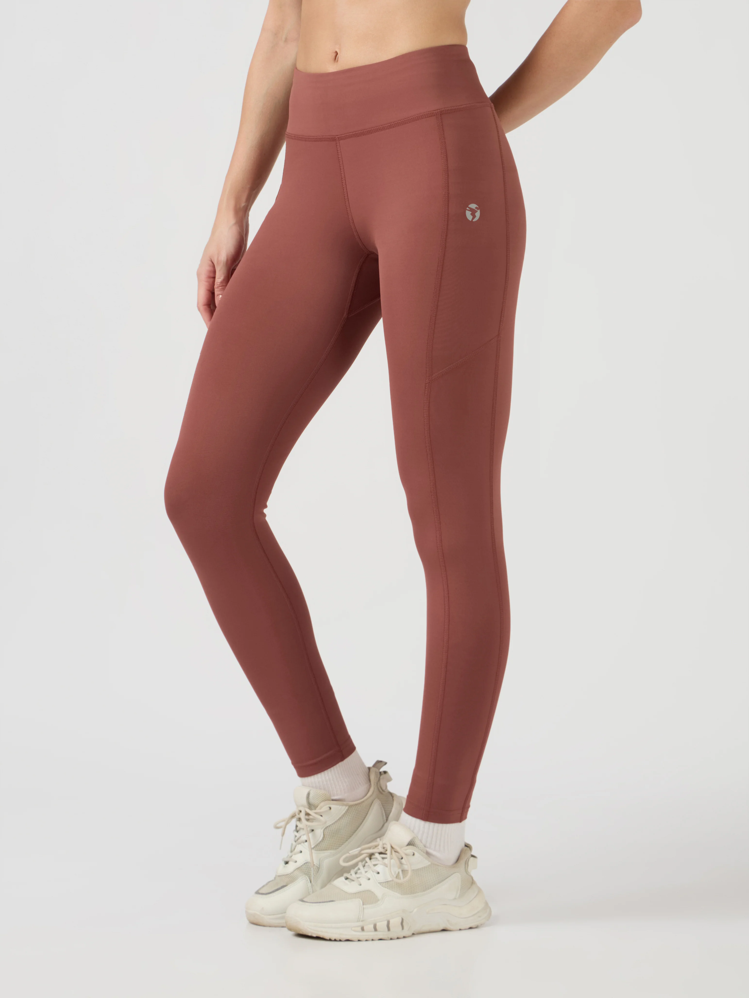 Women Solid Slim Fit Tights with ELASTO LITE - Image 4