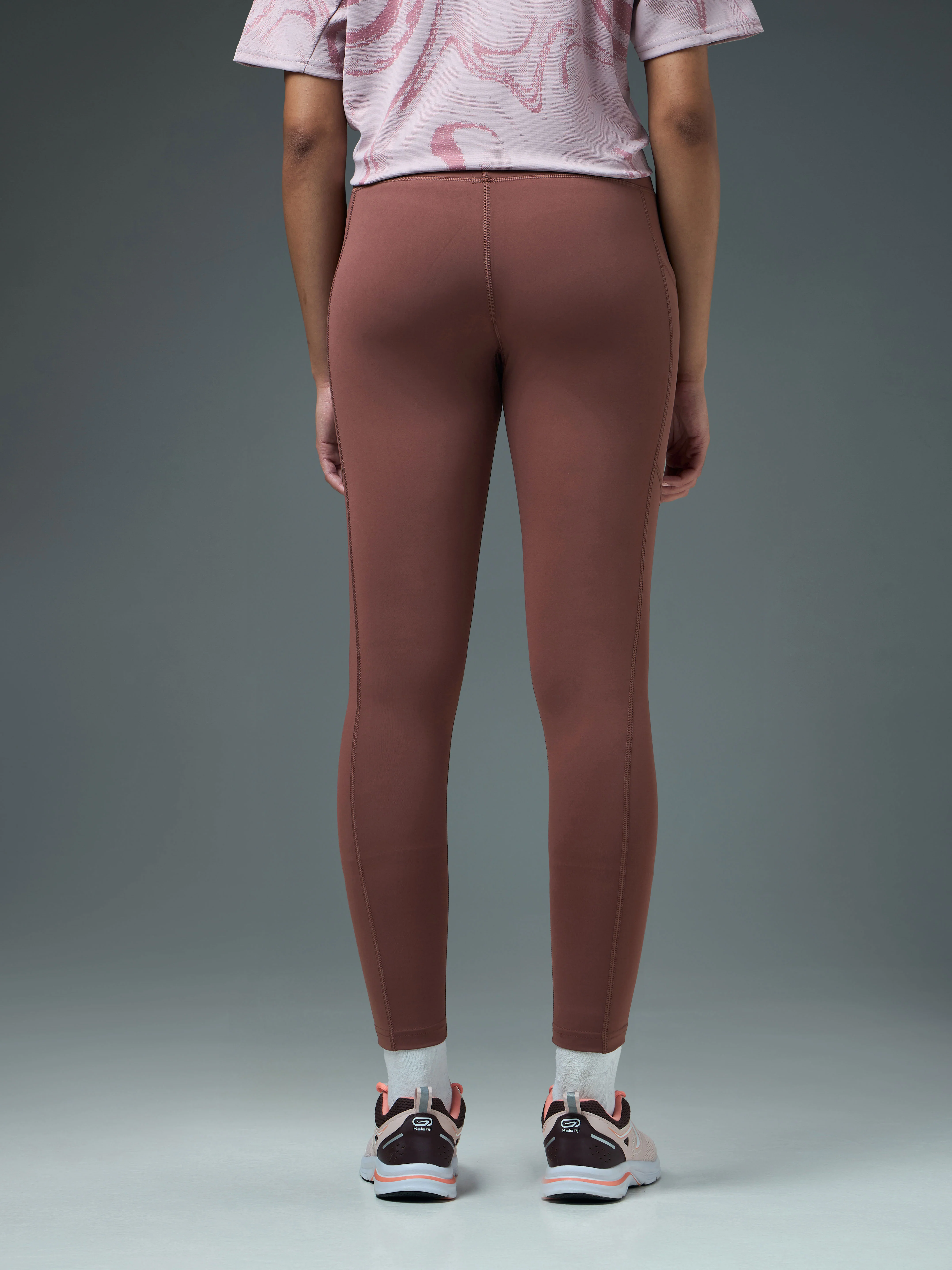Women Solid Slim Fit Tights with ELASTO LITE - Image 3
