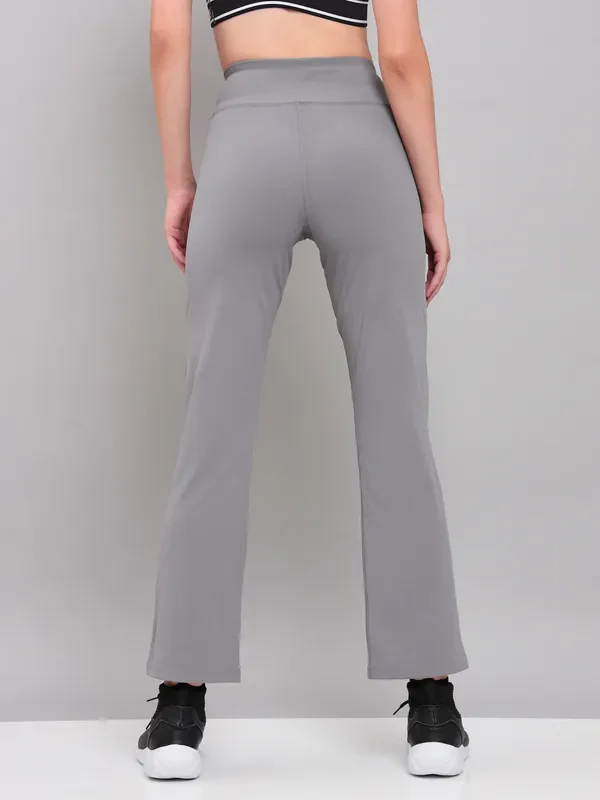 Women Solid Straight Pants with ELASTO PLUS - Image 5
