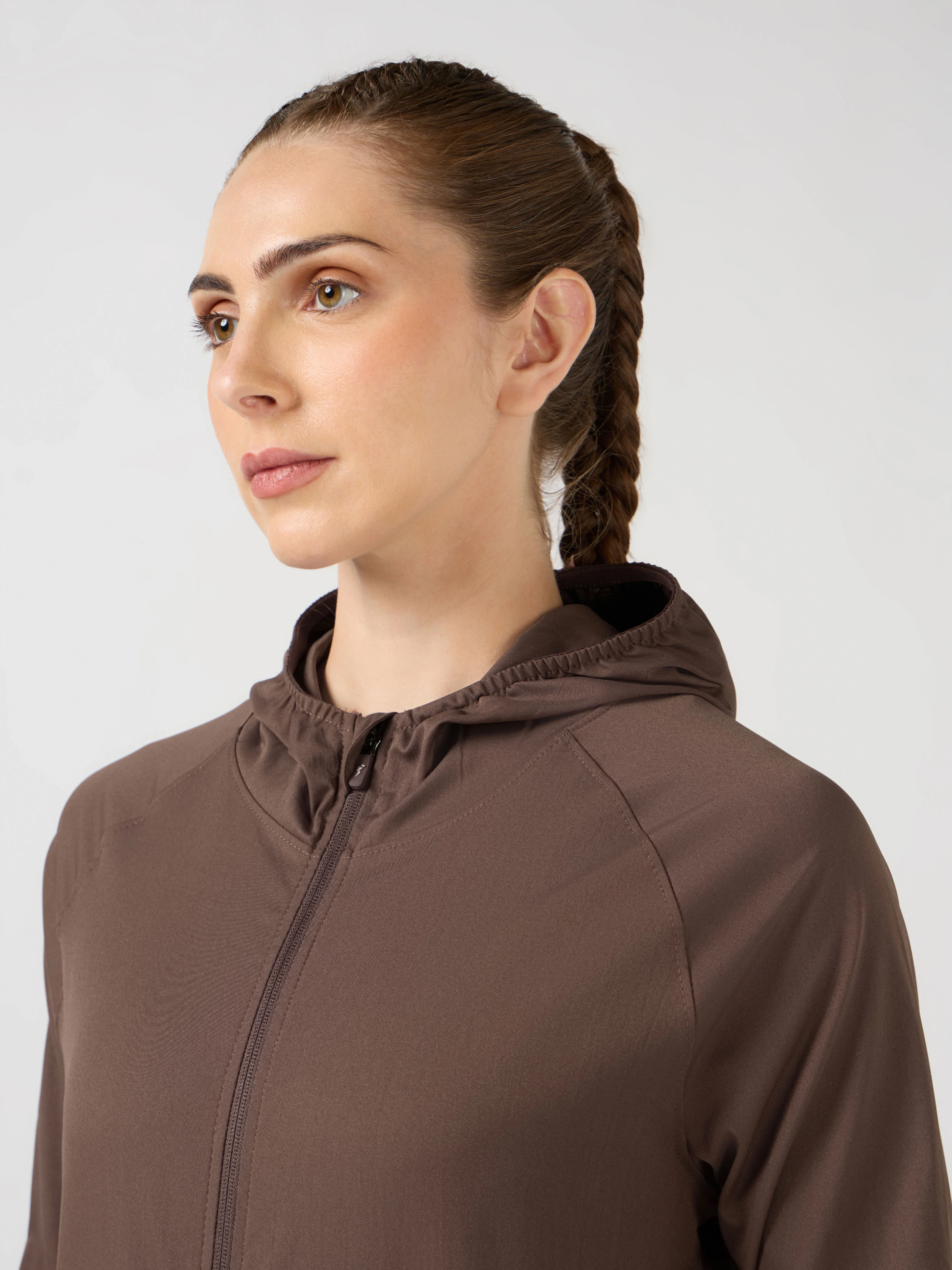 Women Slim Fit Hooded Jacket with TECHNOWARM+ - Image 7