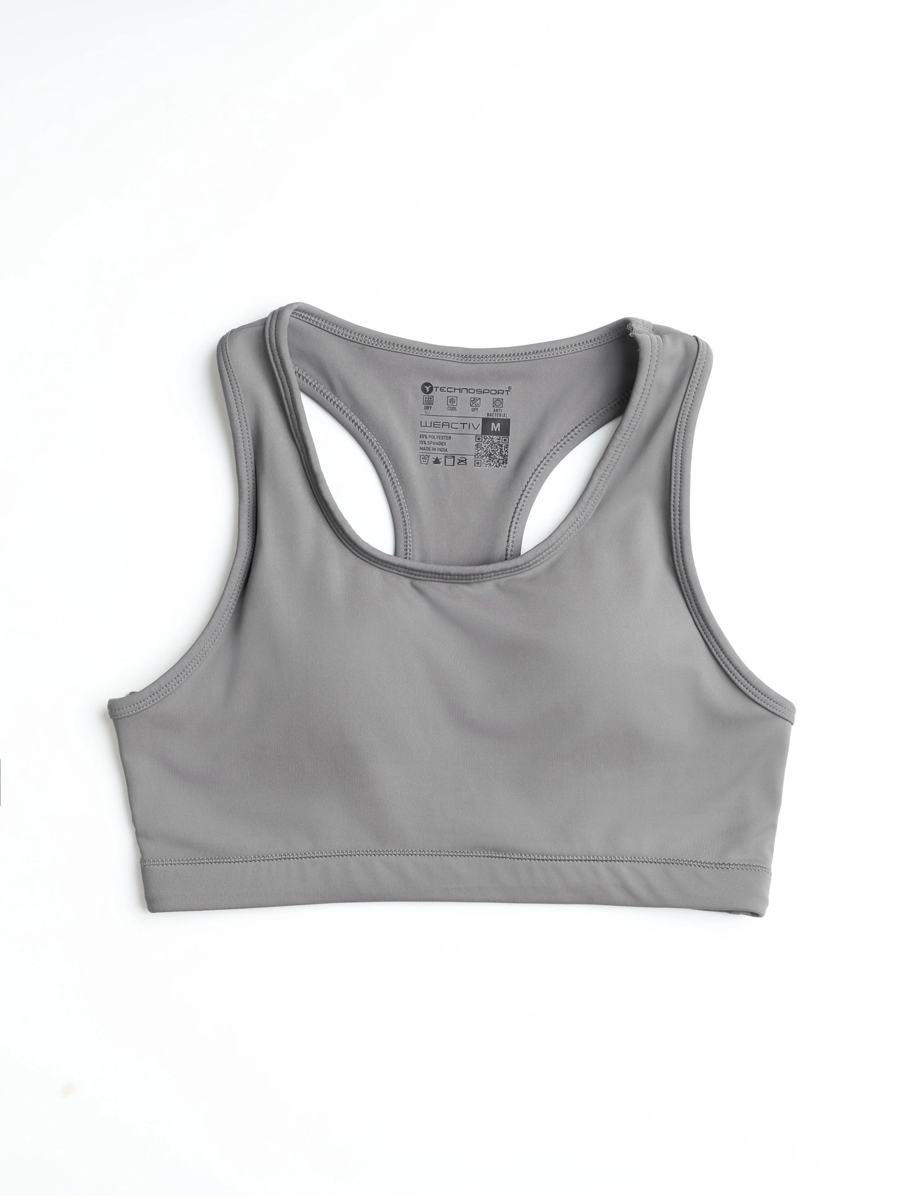 Women Slim Fit Scoop Neck Sports Bra with ELASTO PLUS for Training - Image 6