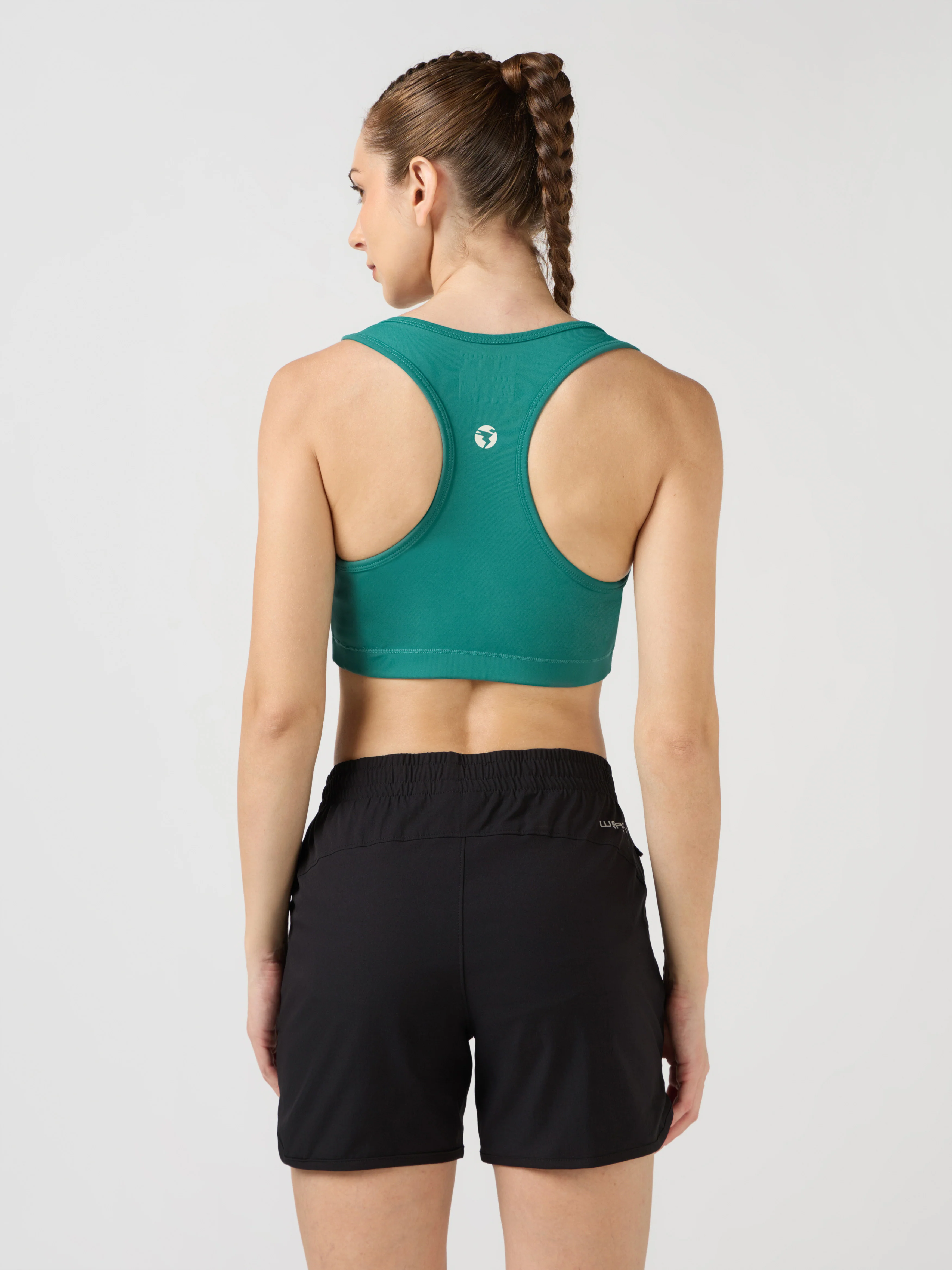 Women Slim Fit Scoop Neck Sports Bra with ELASTO PLUS for Training - Image 3