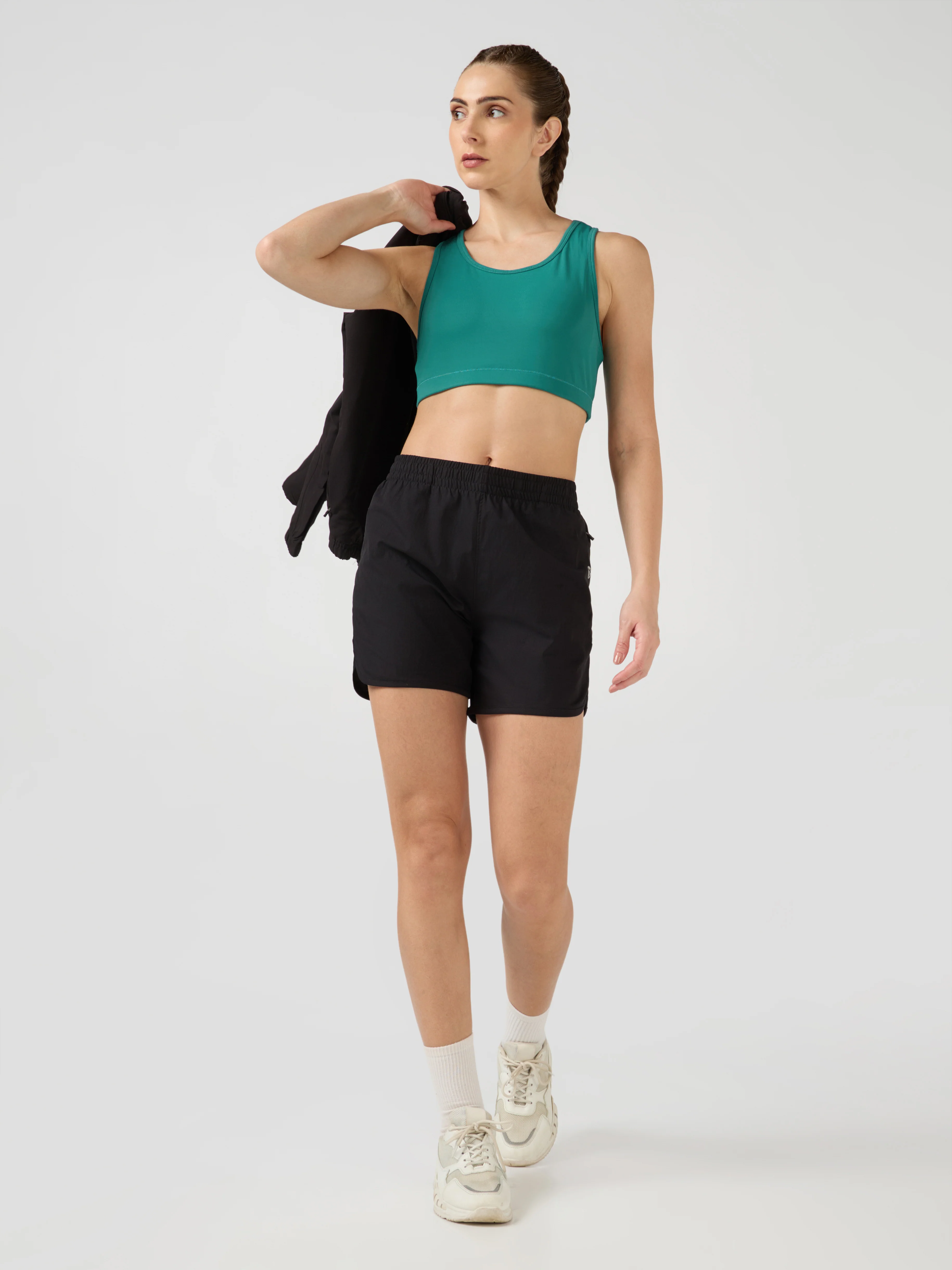 Women Slim Fit Scoop Neck Sports Bra with ELASTO PLUS for Training - Image 5